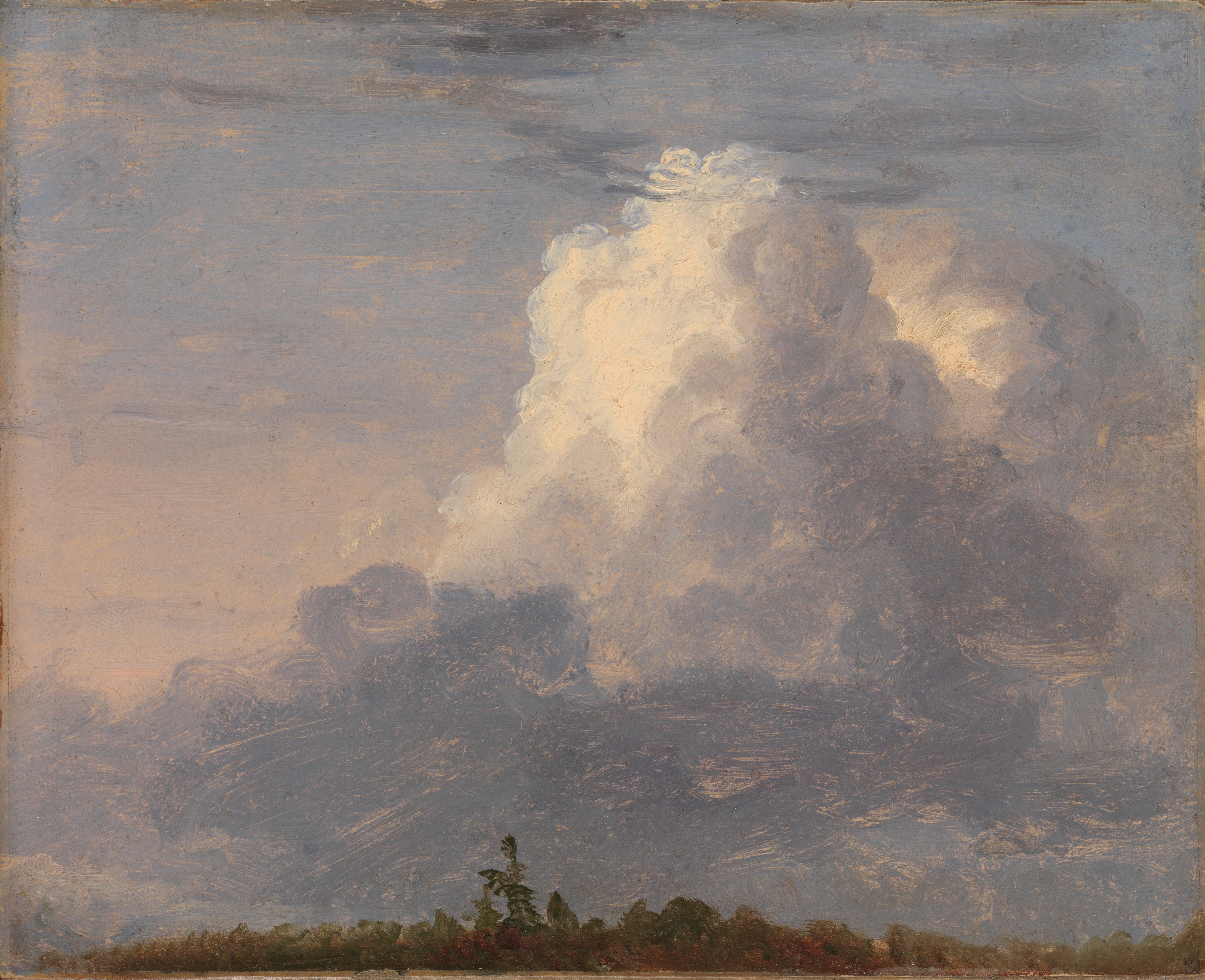 A3 Art Print titled Clouds by Thomas Cole for room decor
