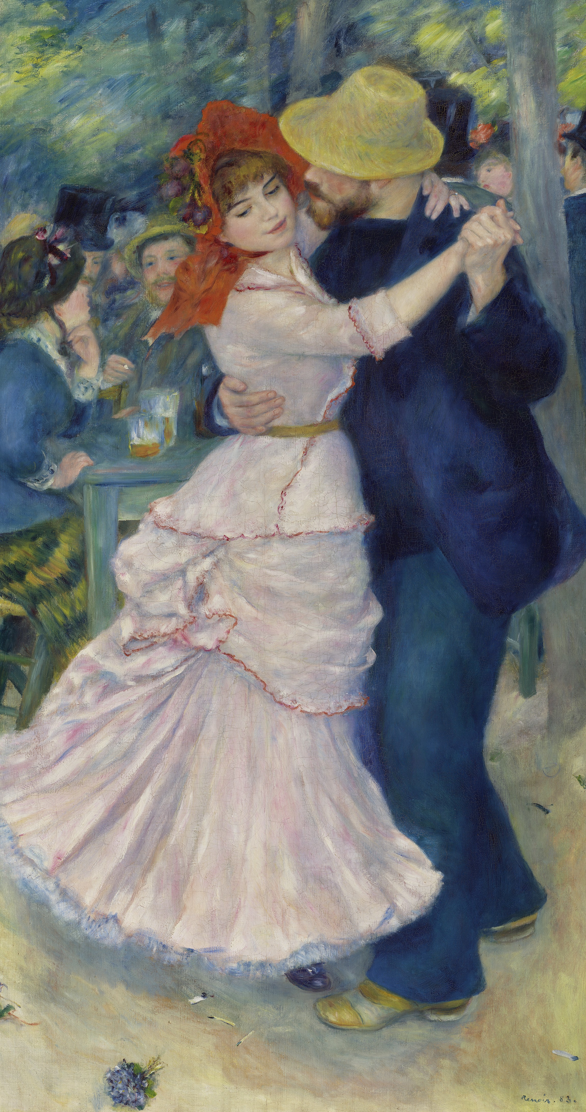 A3 Art Print titled Dance at Bougival by Pierre-Auguste Renoir for room decor