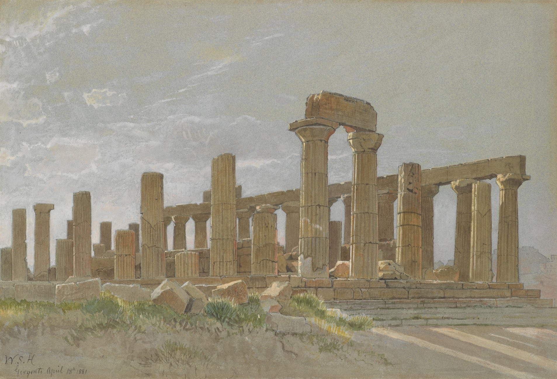 A3 Art Print titled Girgenti William by Stanley Haseltine for room decor