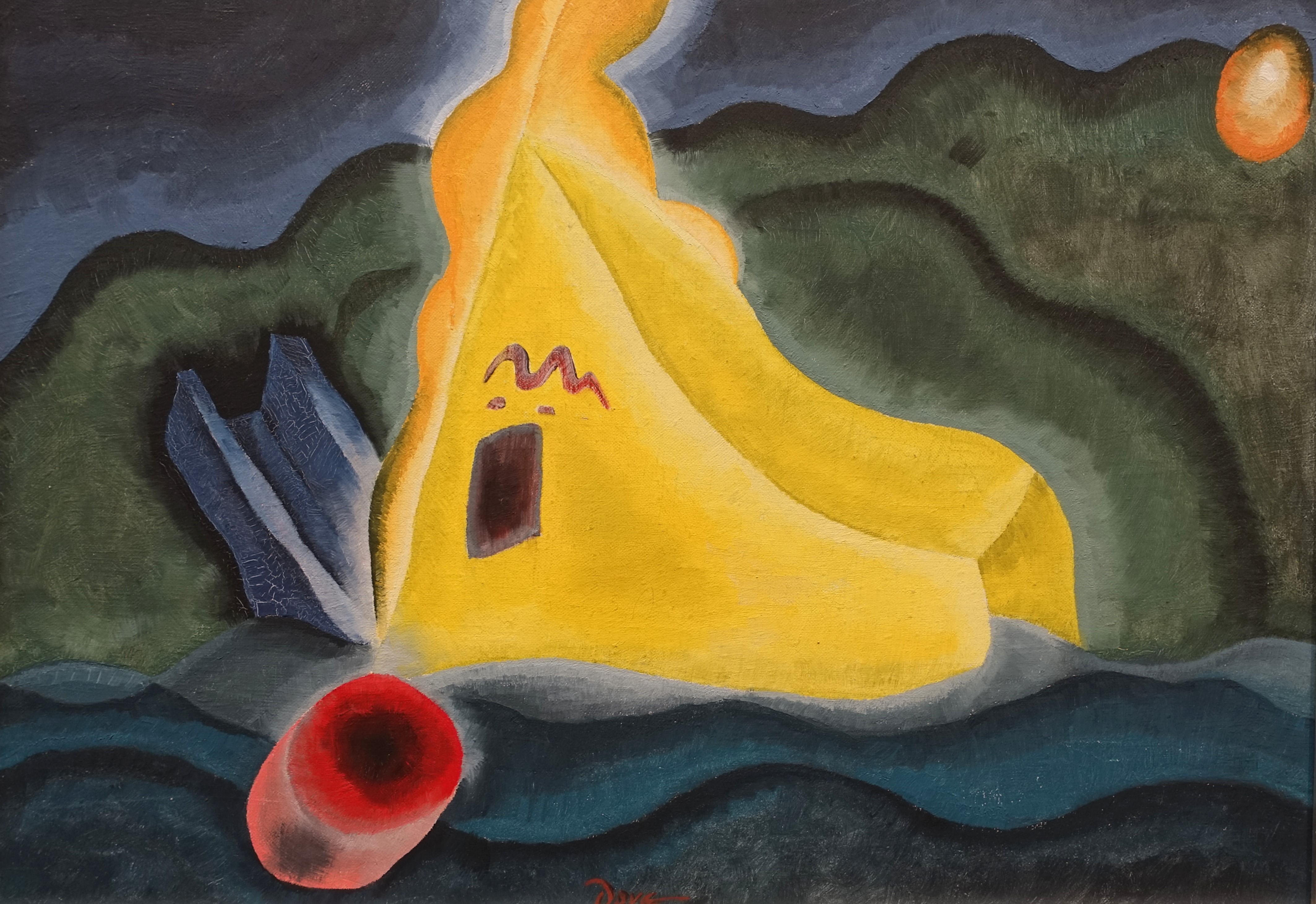 A3 Art Print titled Good Breeze by Arthur Dove for room decor