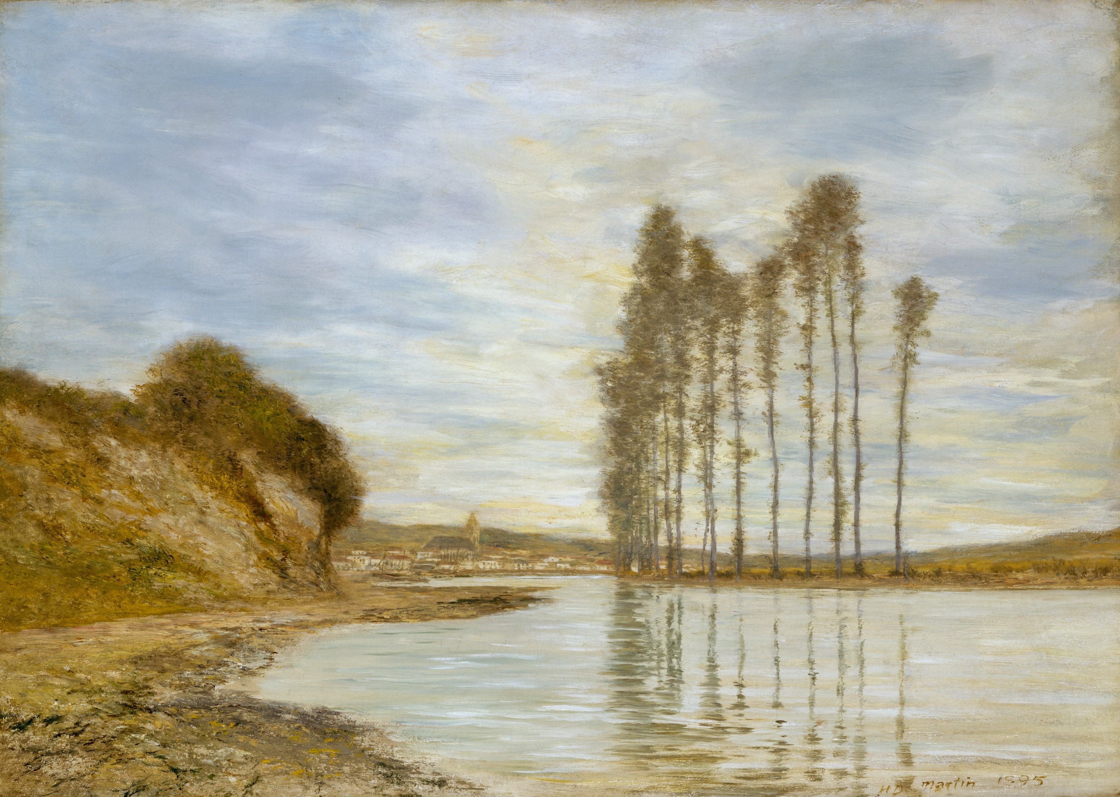 A3 Art Print titled Harp of the Winds by Homer Dodge Martin for room decor