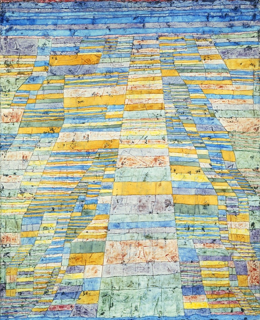 A3 Art Print titled Highways and Byways by Paul Klee for room decor