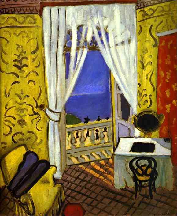 A3 Art Print titled Interior with a Violin Case by Henri Matisse for room decor