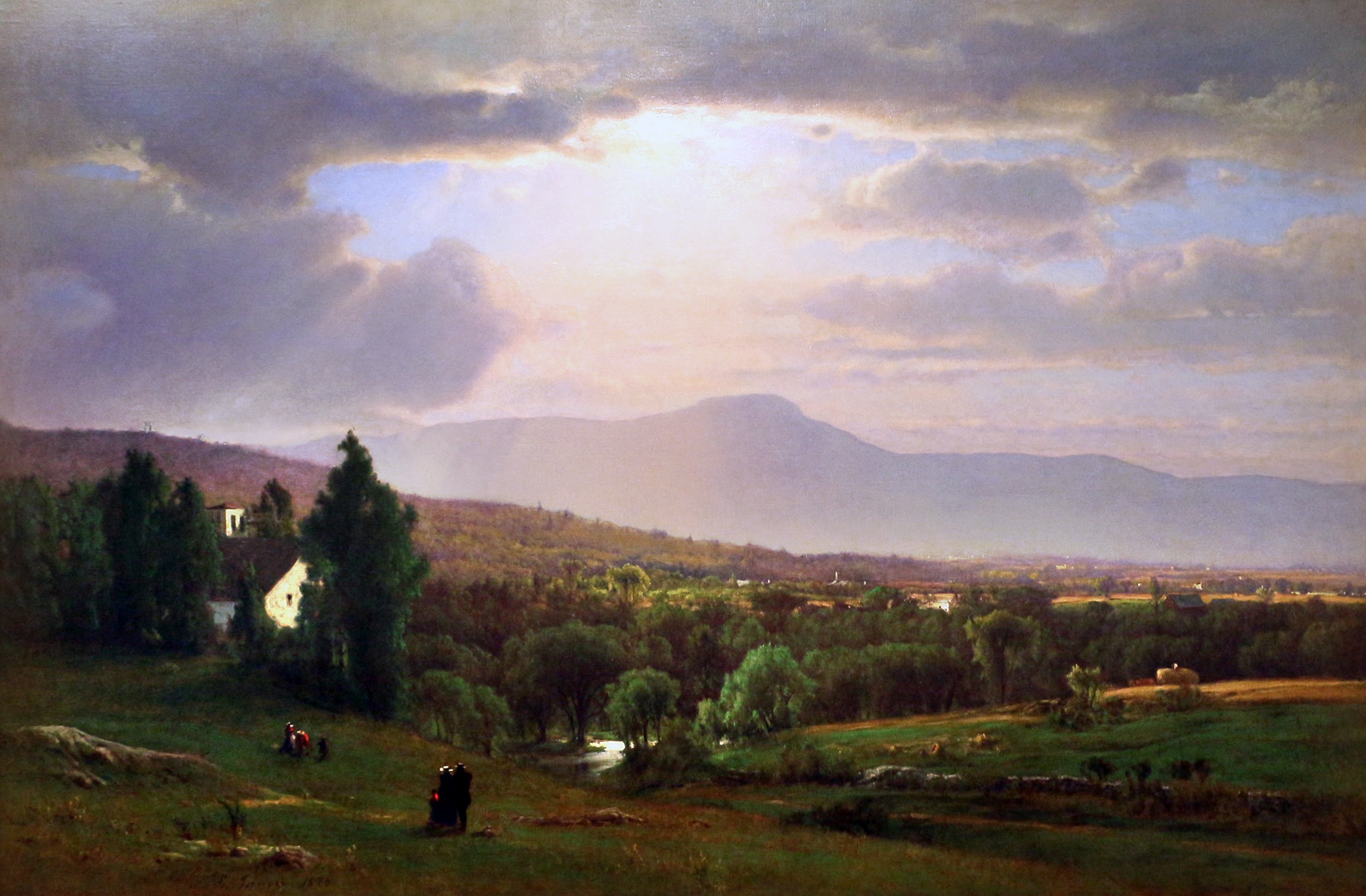 A3 Art Print titled Monti Catskill by George Inness for room decor