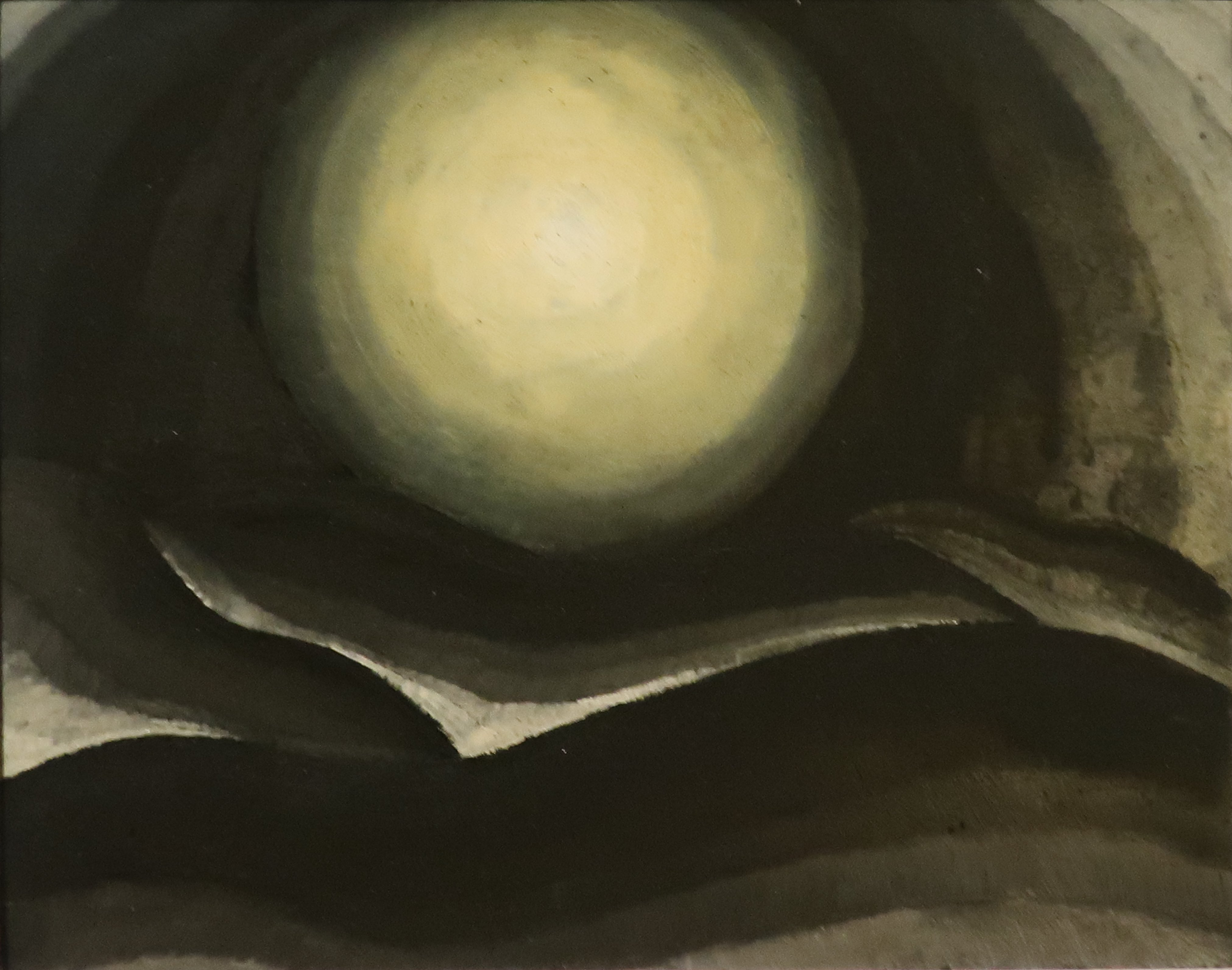 A3 Art Print titled Moon by Arthur Dove for room decor