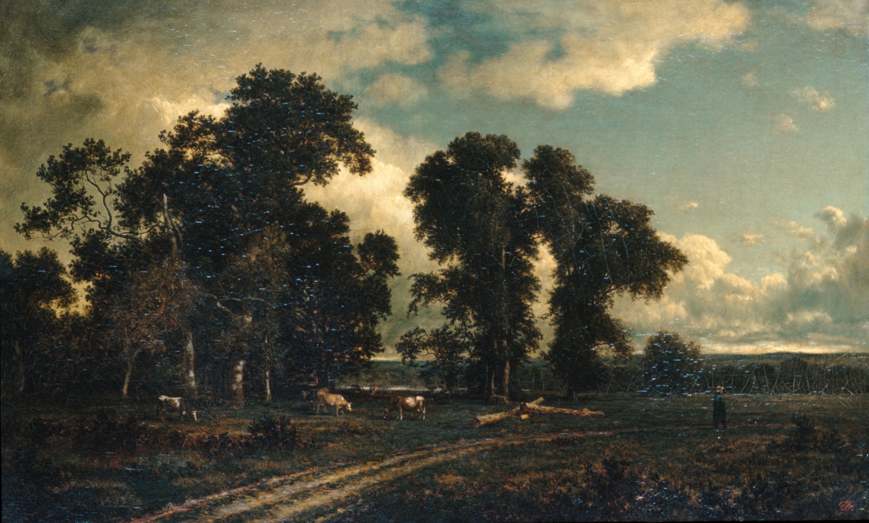 A3 Art Print titled On the Unadilla, New York by David Johnson for room decor
