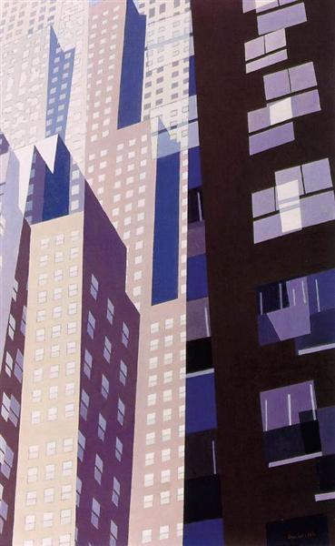 A3 Art Print titled Precisionism by Charles Sheeler for room decor
