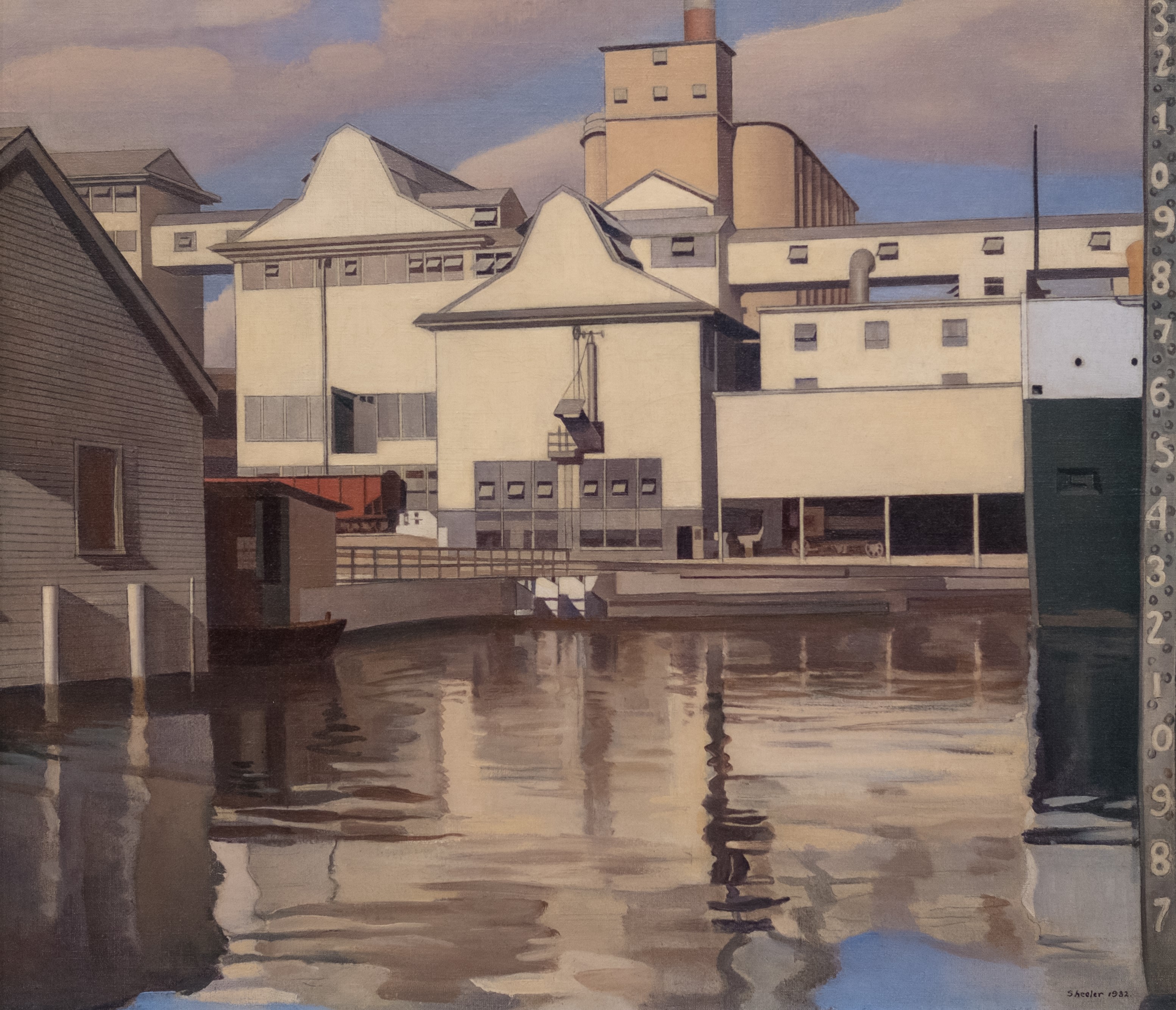 A3 Art Print titled River Rouge Plant by Charles Sheeler for room decor