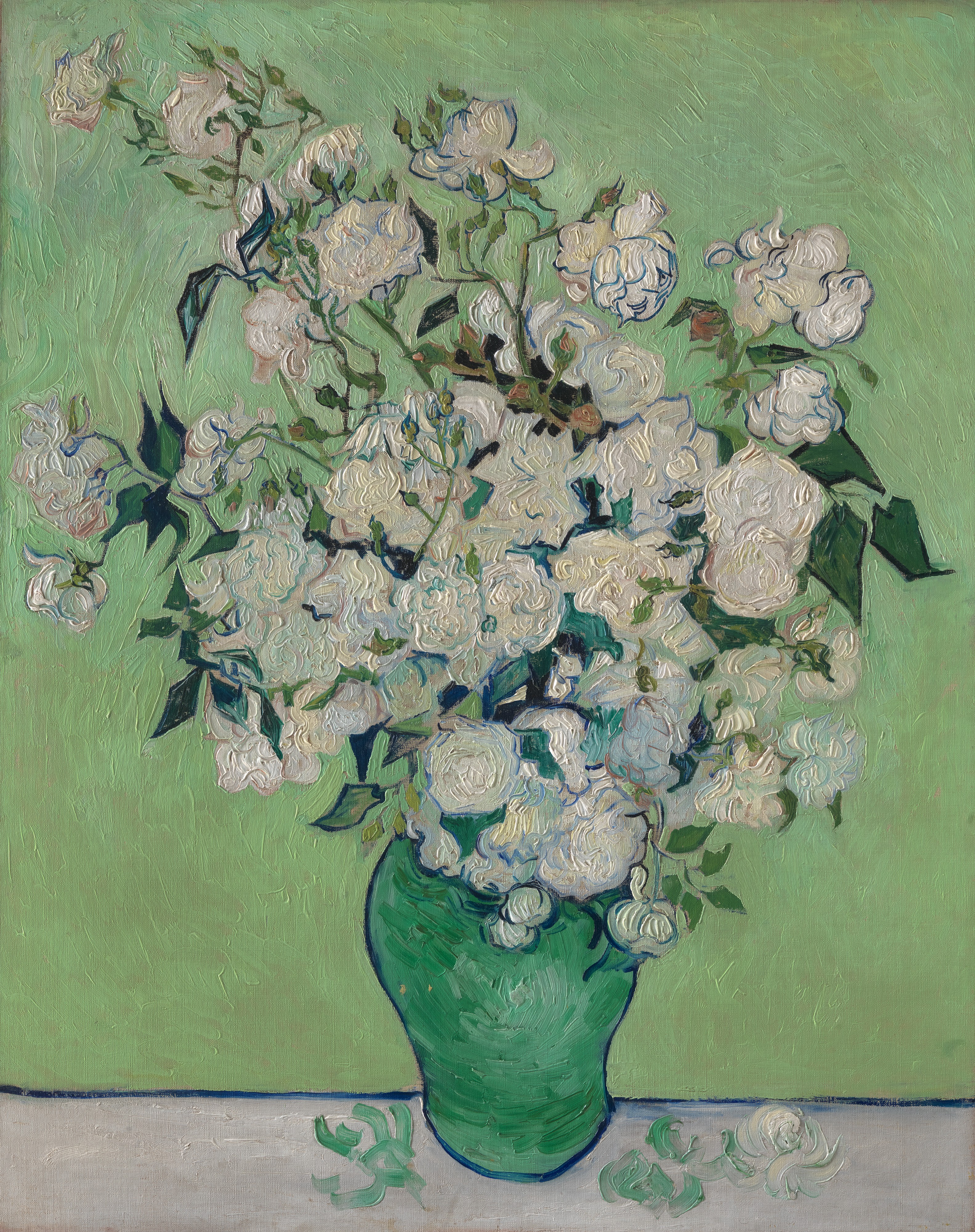 A3 Art Print titled Roses by Vincent Van Gogh for room decor