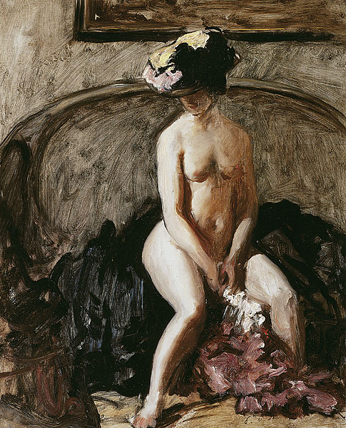 A3 Art Print titled Seated Nude by Philip Wilson Steer for room decor