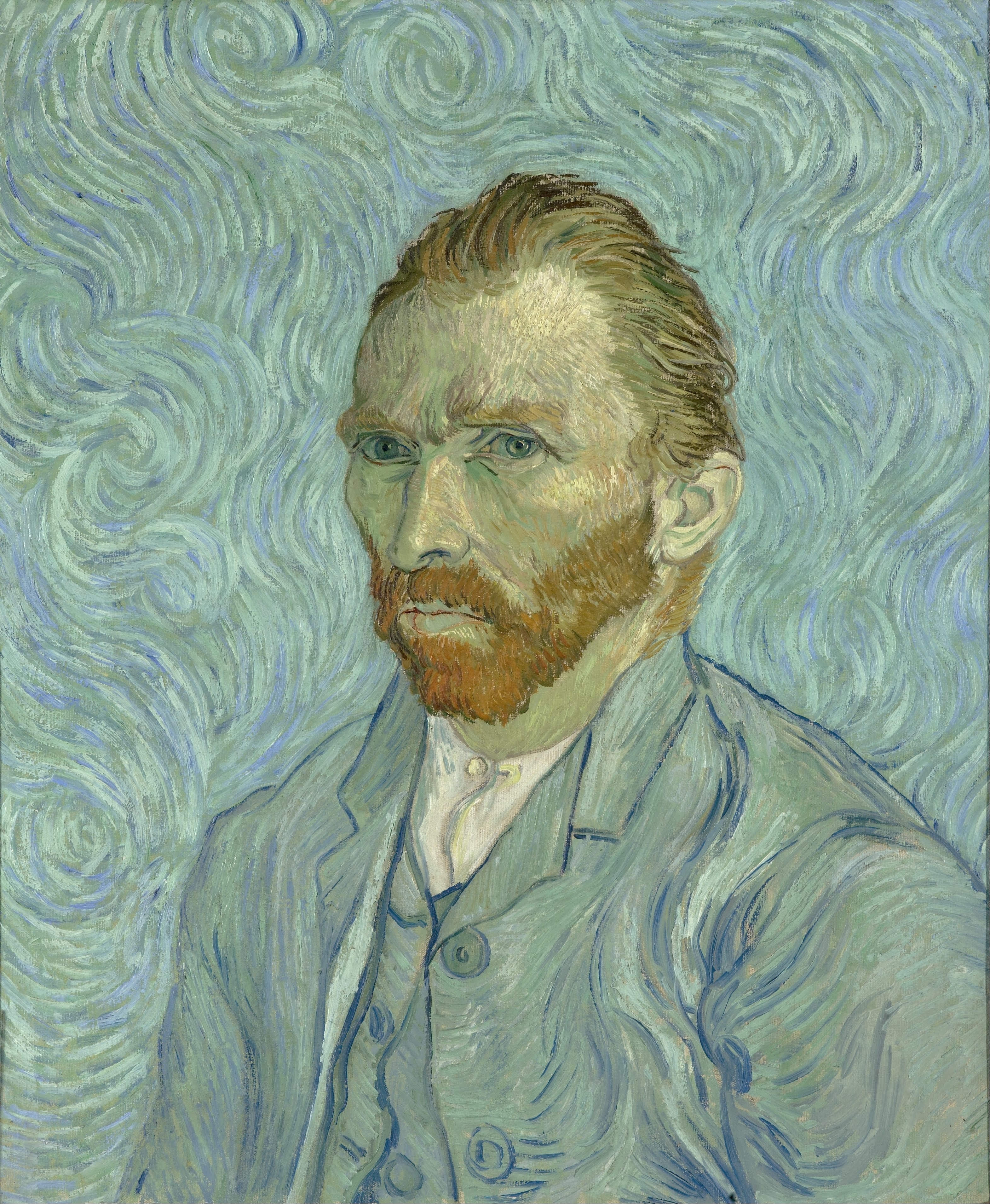 A3 Art Print titled Self-portrait by Vincent Van Gogh for room decor