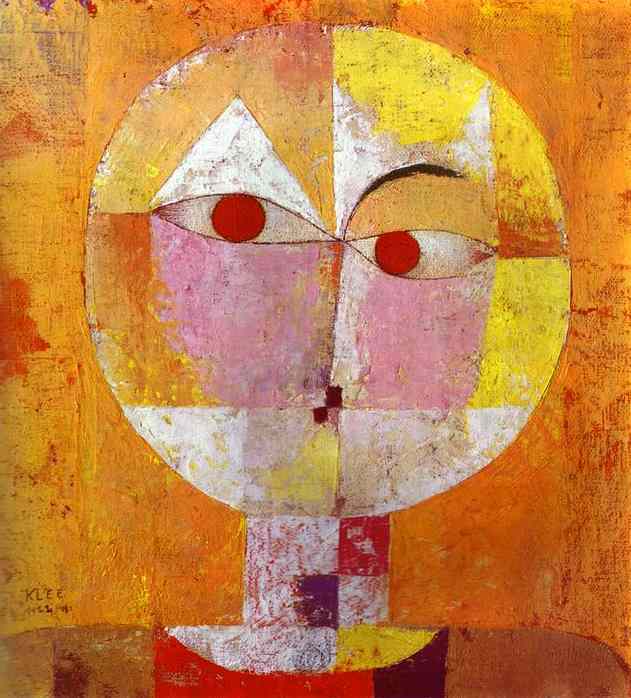 A3 Art Print titled Senecio by Paul Klee for room decor