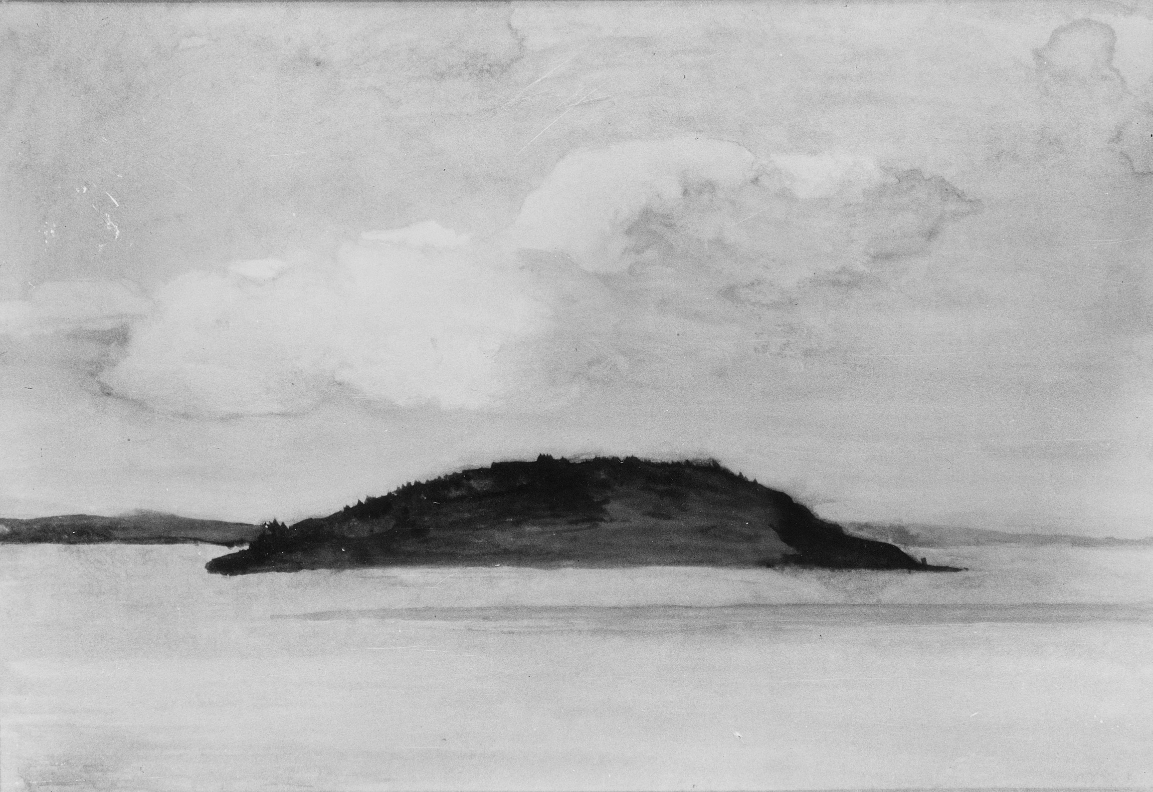 A3 Art Print titled Sheep Porcupine Island by John La Farge for room decor