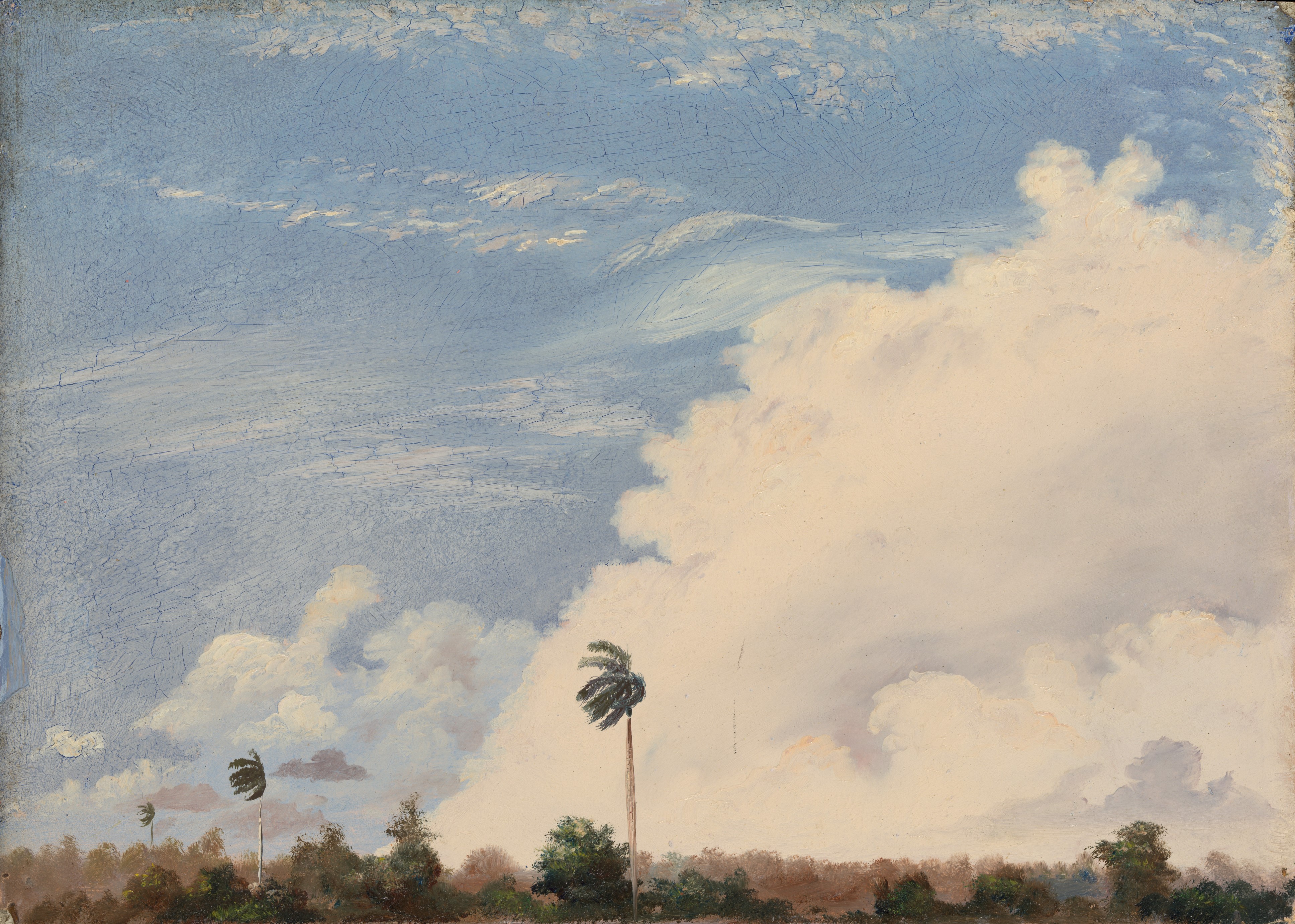 A3 Art Print titled Sky at Northern Cuba by Charles Dewolf Brownell for room decor