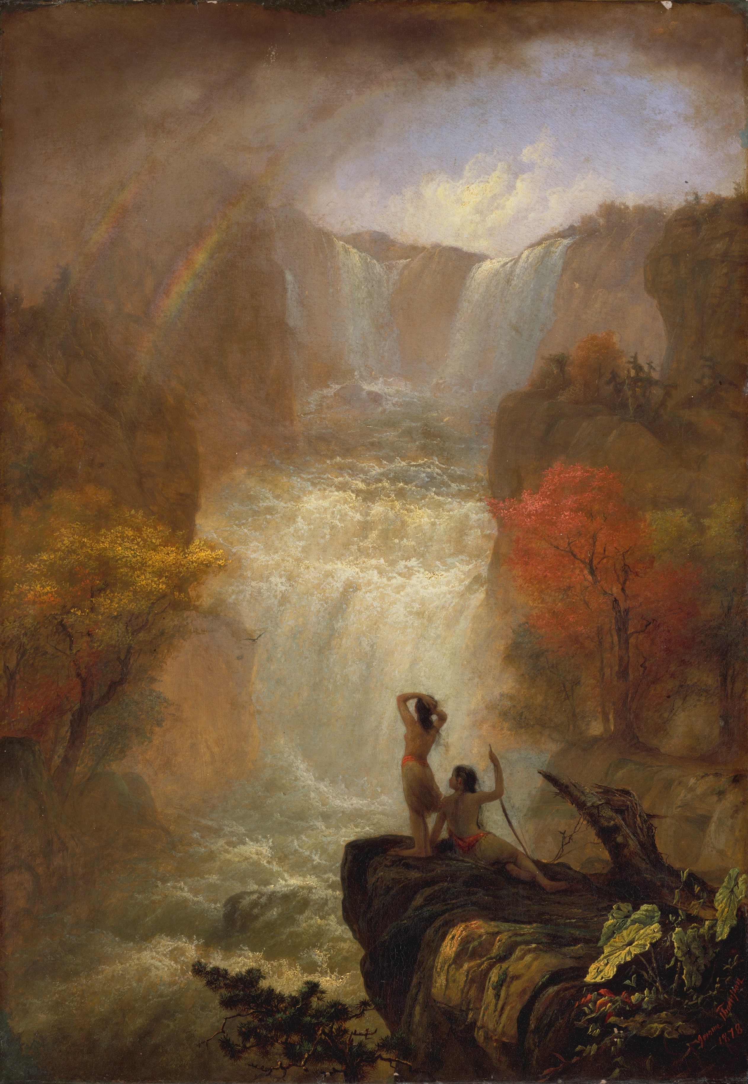 A3 Art Print titled Song of the Waters by Jerome Thompson for room decor