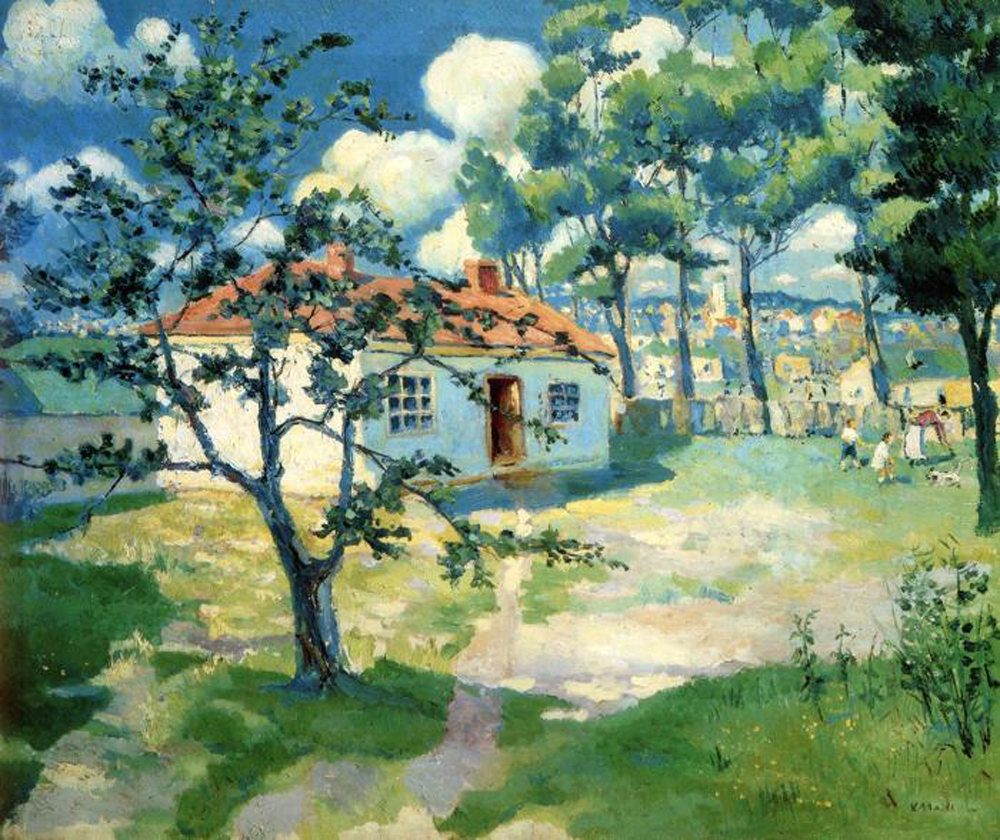 A3 Art Print titled Spring by Kazimir Malevich for room decor