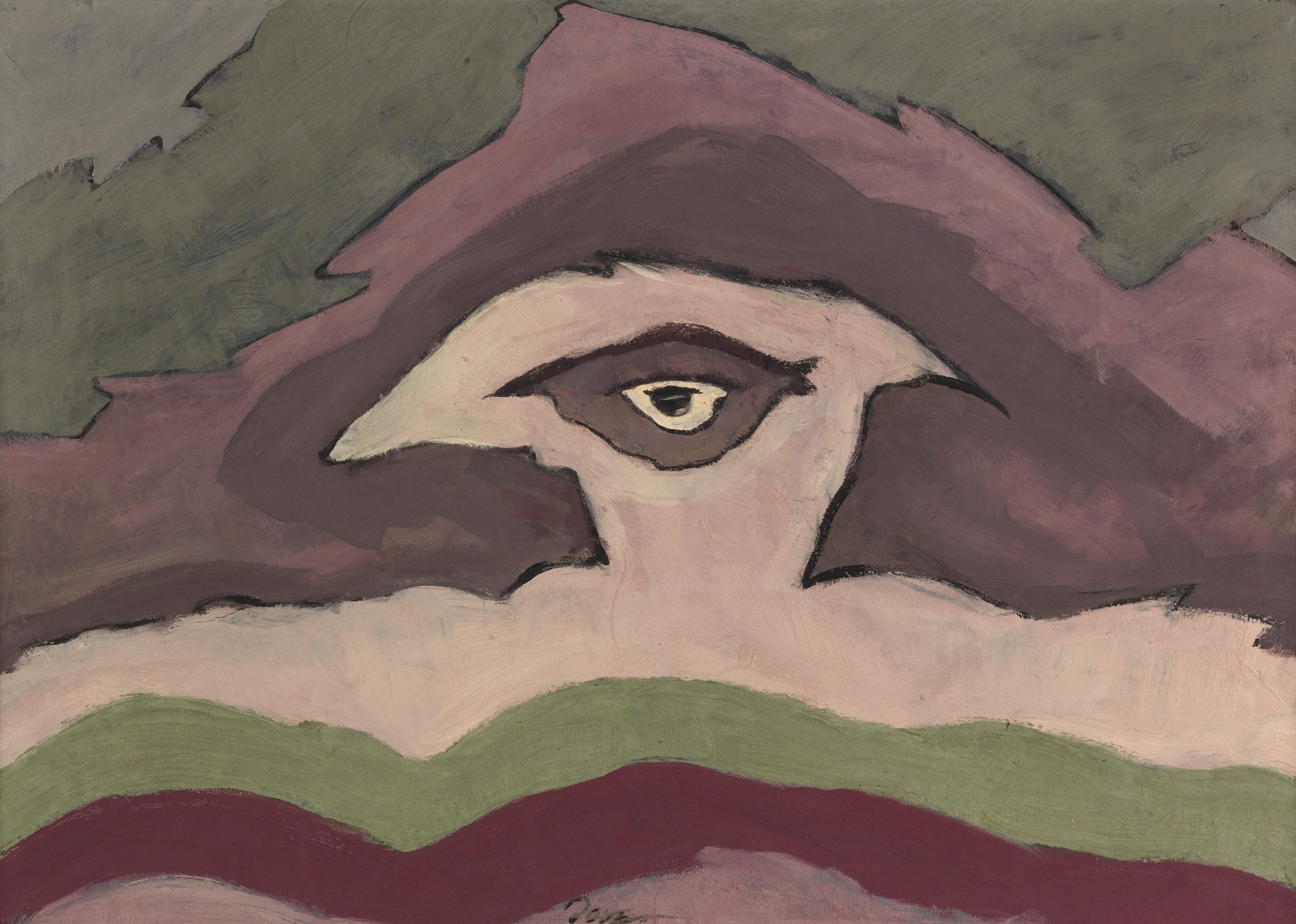 A3 Art Print titled Storm Clouds by Arthur Dove for room decor