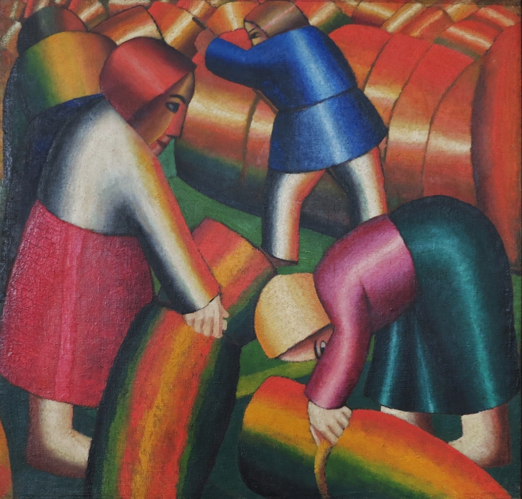 A3 Art Print titled Taking in the Rye by Kazimir Malevich for room decor
