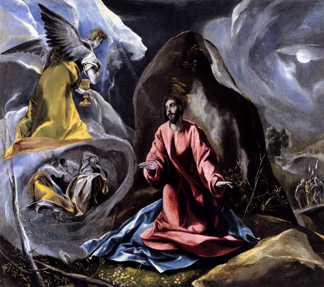 A3 Art Print titled The Agony in the Garden by El Greco for room decor
