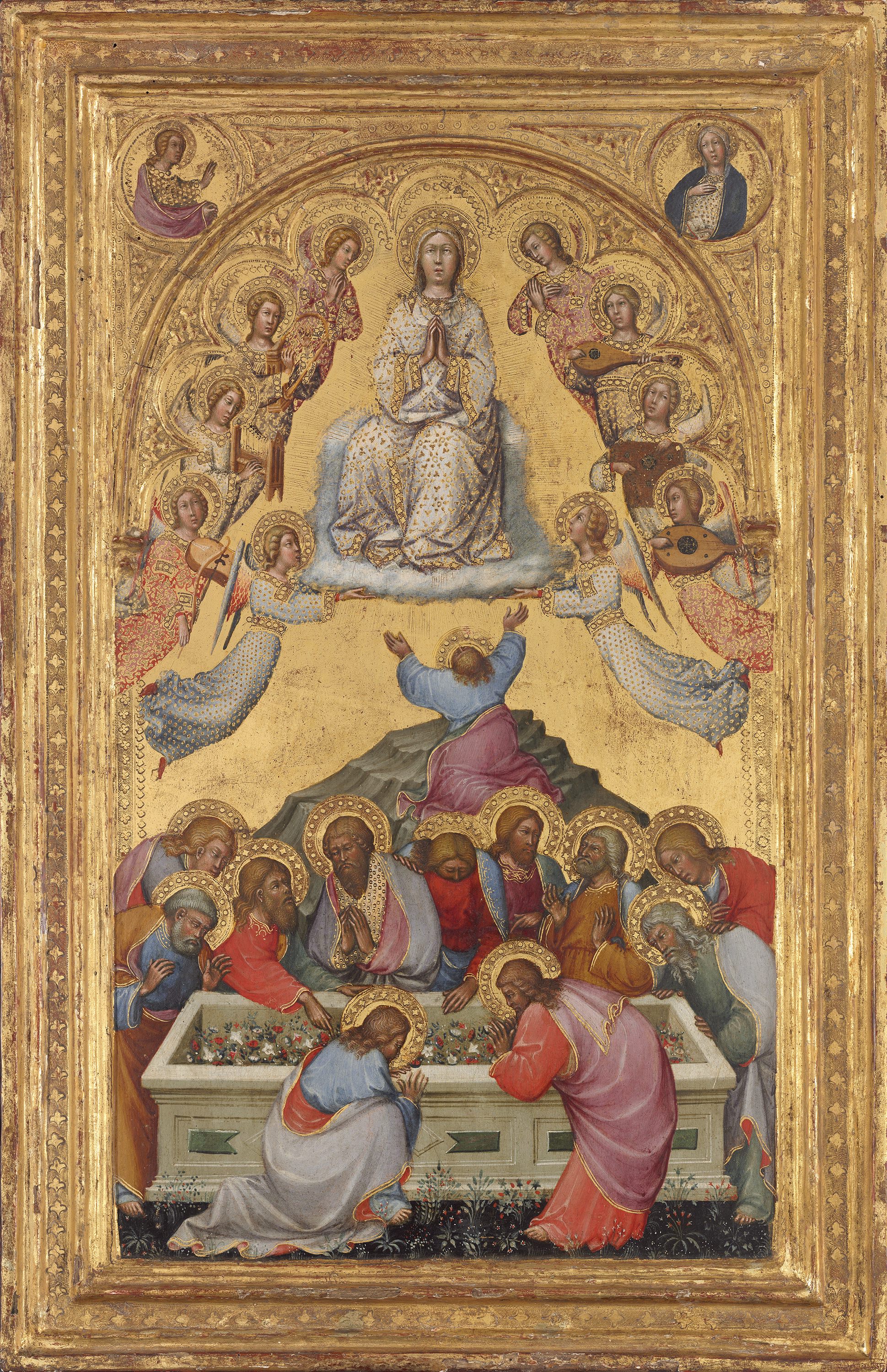 A3 Art Print titled The Assumption of the Virgin by Paolo di Giovanni Fei for room decor