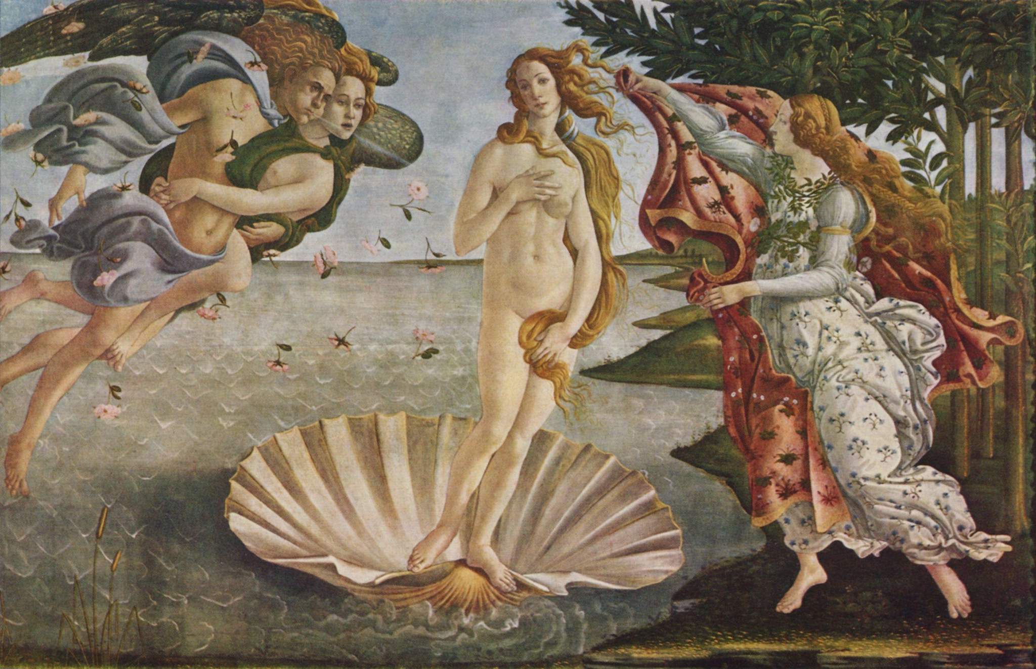 A3 Art Print titled The Birth of Venus by Sandro Botticelli for room decor