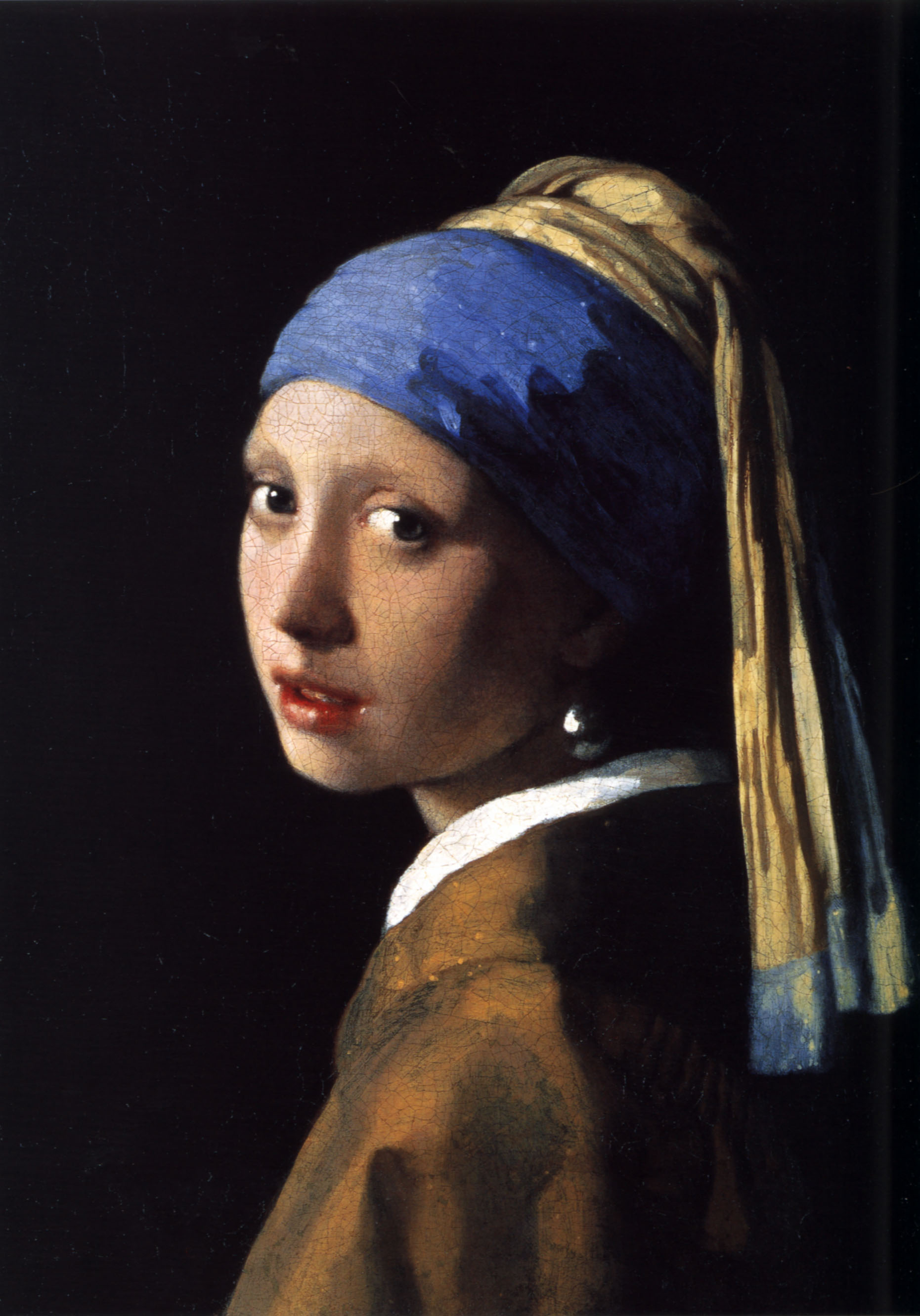 A3 Art Print titled The Girl With The Pearl Earring by Johannes Vermeer for room decor