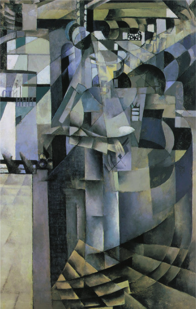 A3 Art Print titled The Grand Hotel by Kazimir Malevich for room decor