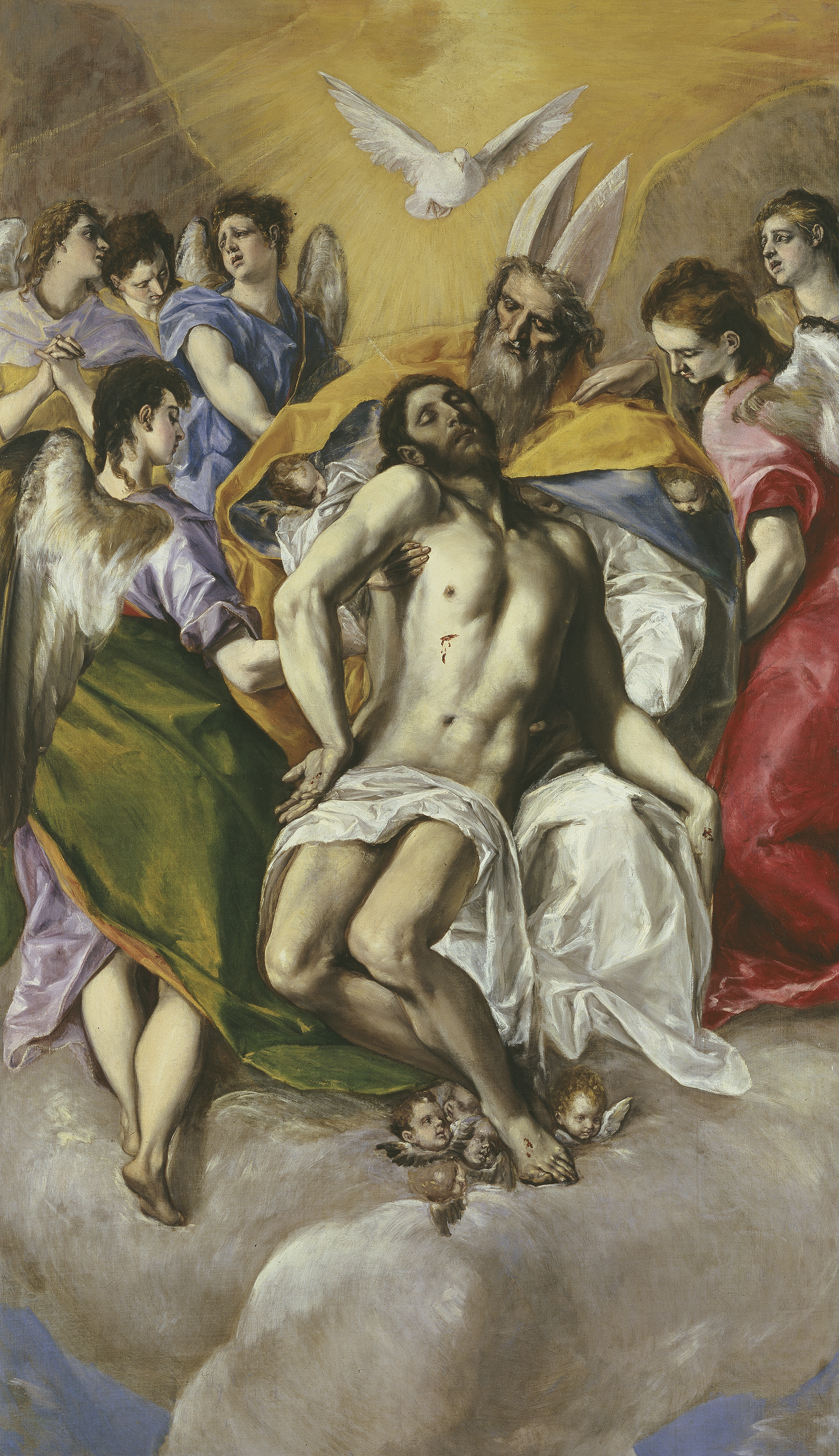 A3 Art Print titled The Holy Trinity by El Greco for room decor