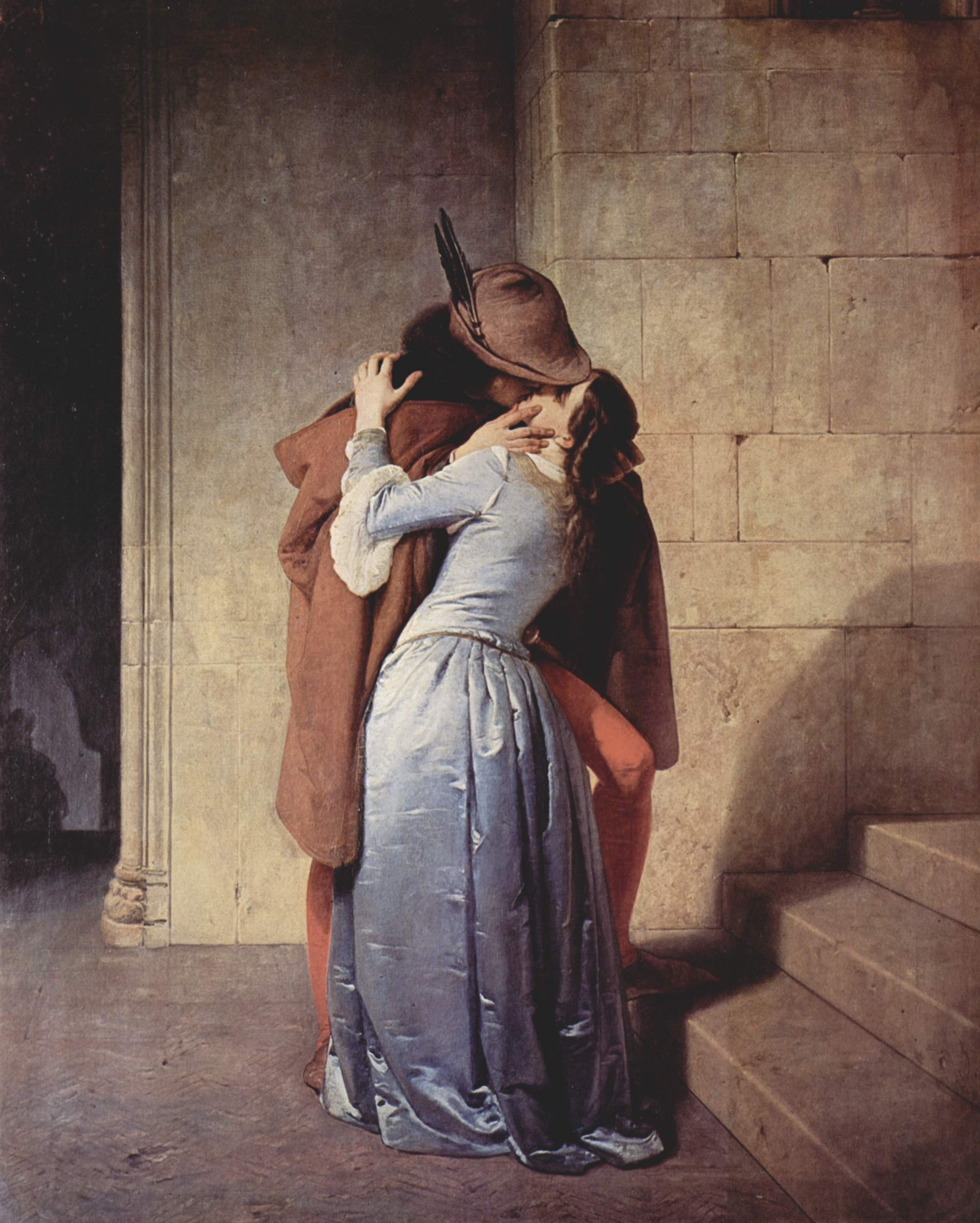 A3 Art Print titled The Kiss by Francesco Hayez for room decor