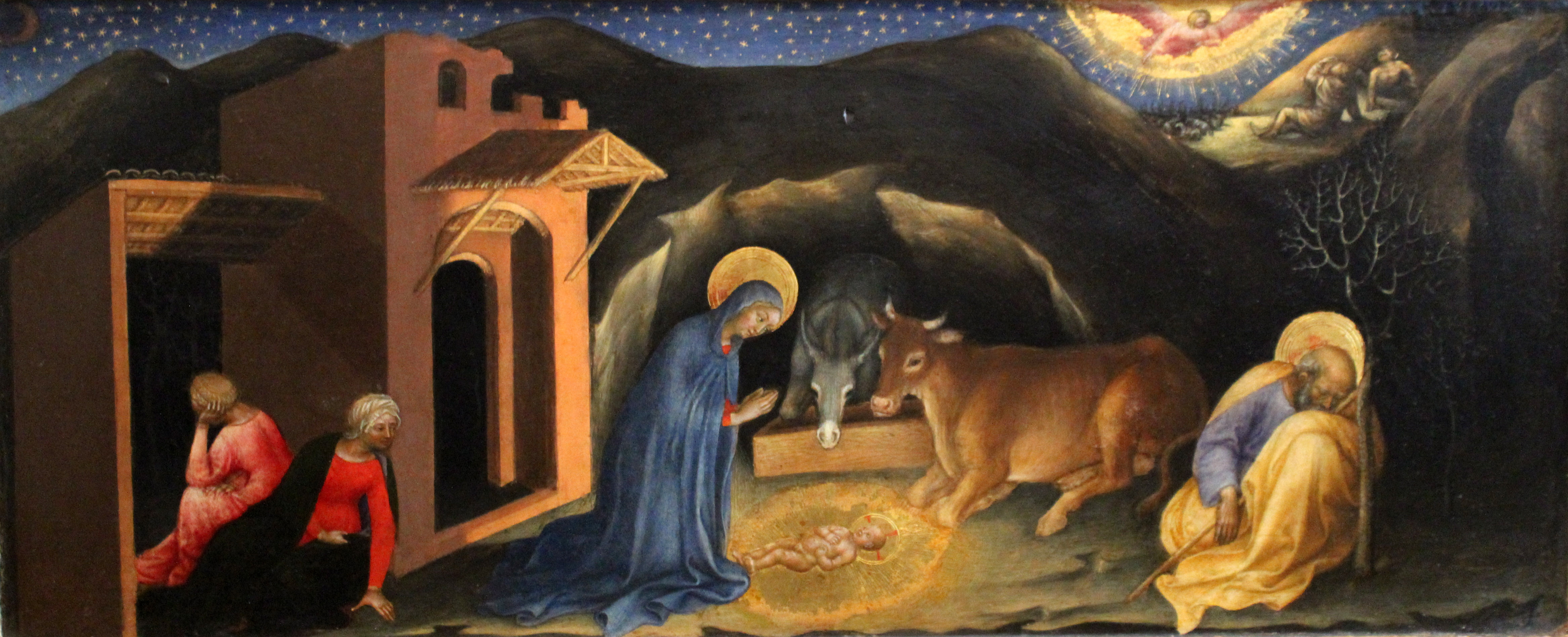 A3 Art Print titled The Nativity by Gentile da Fabriano for room decor