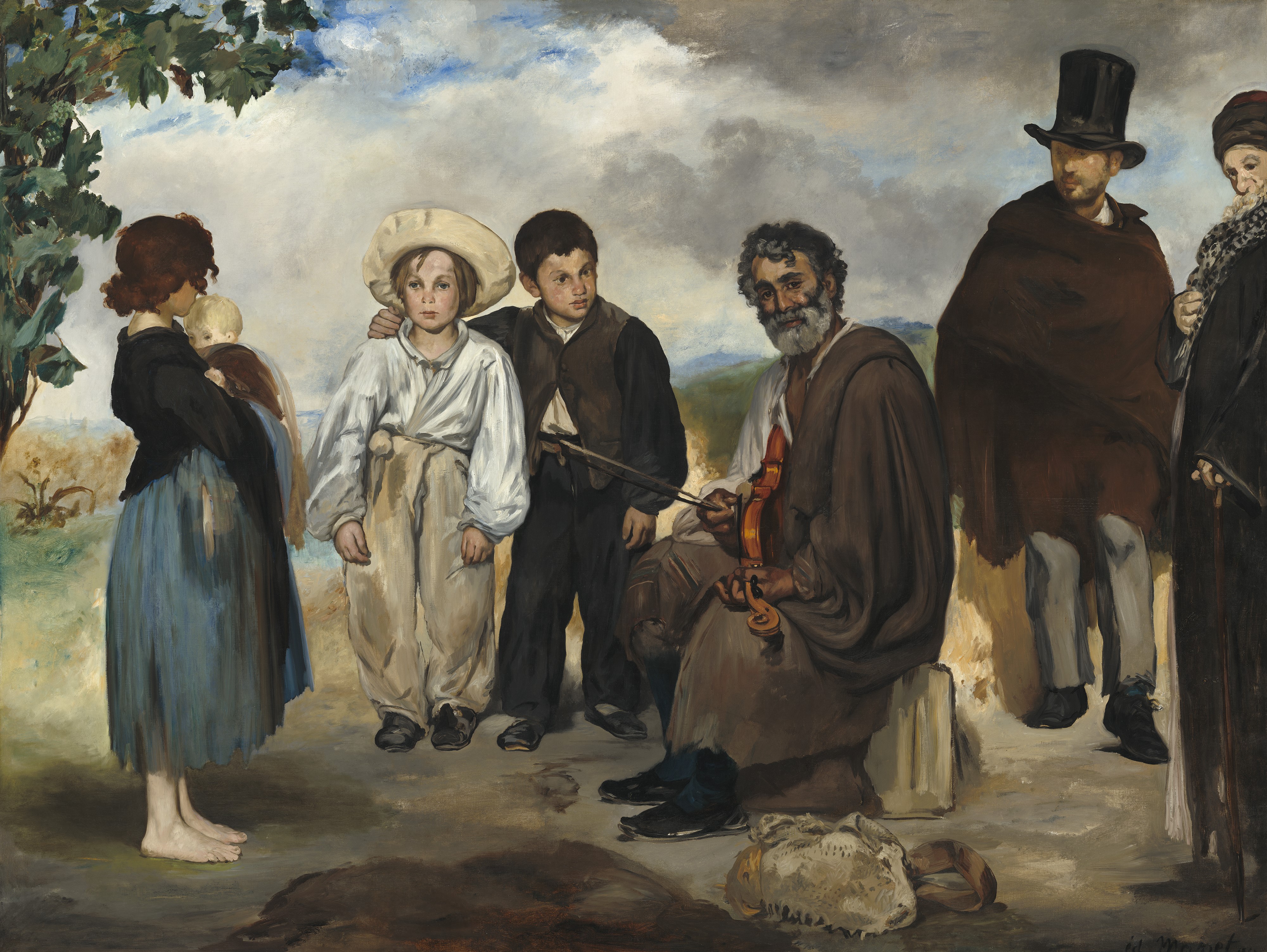 A3 Art Print titled The Old Musician by Edouard Manet for room decor
