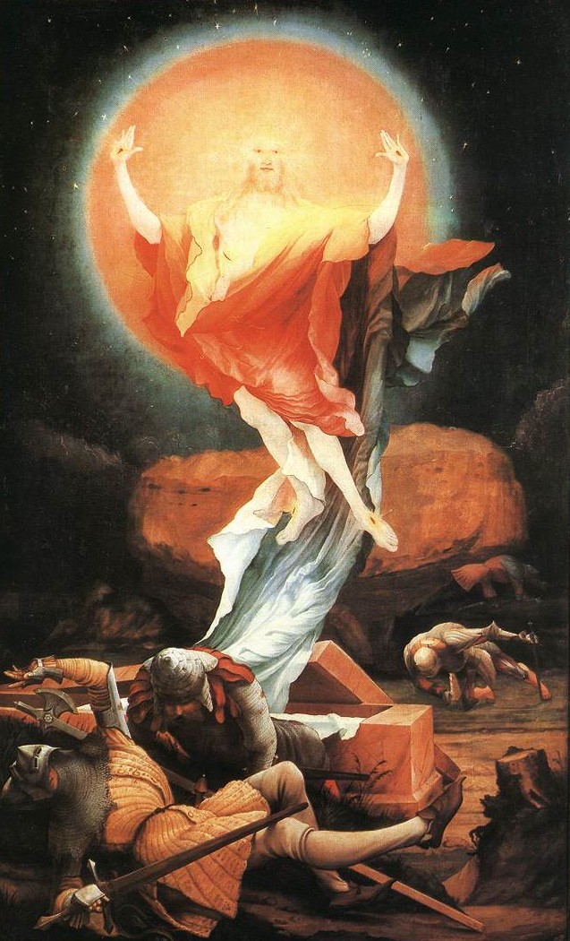 A3 Art Print titled The Resurrection by Matthias Grünewald for room decor