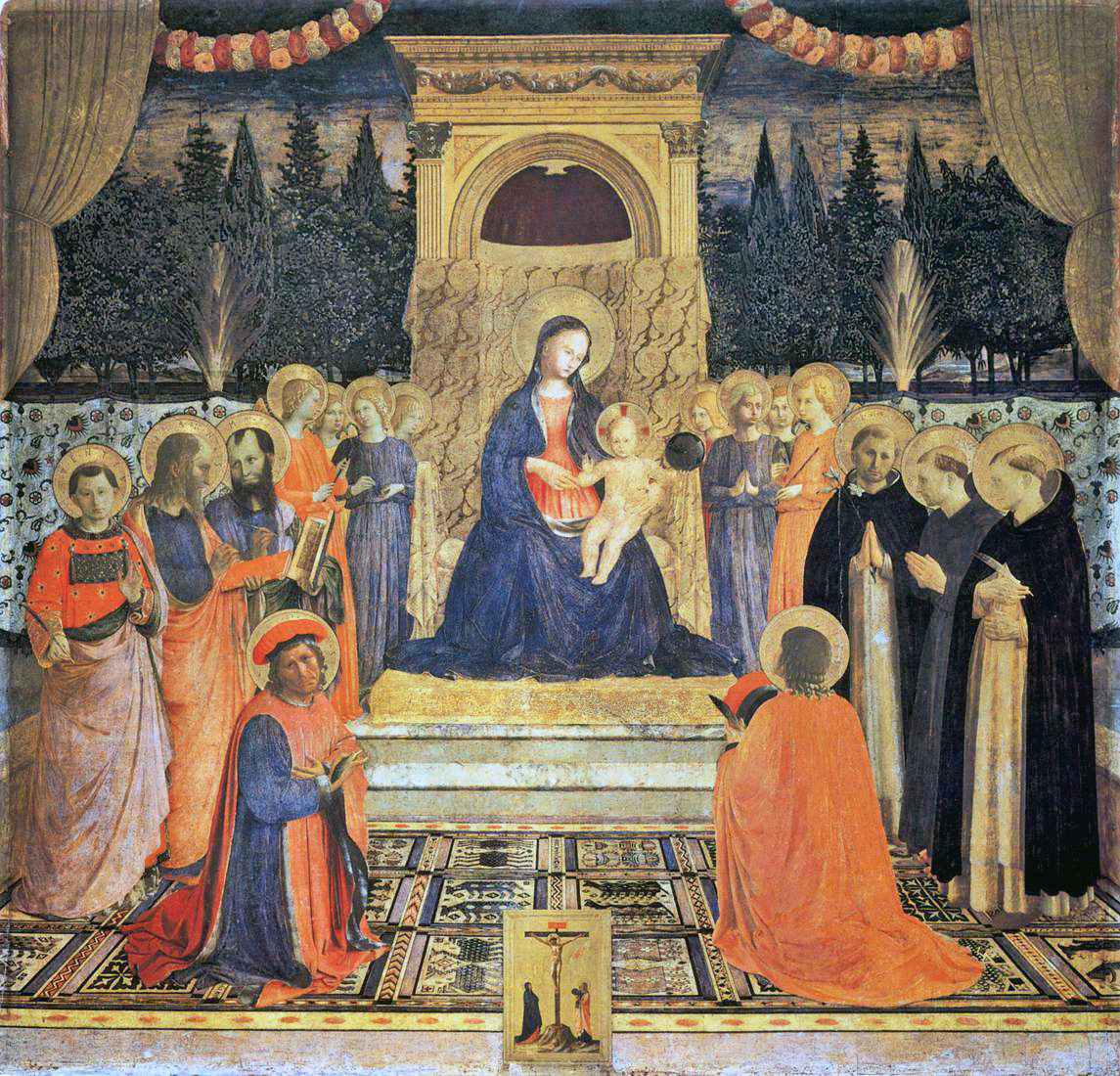 A3 Art Print titled The San Marco Altarpiece by Fra Angelico for room decor