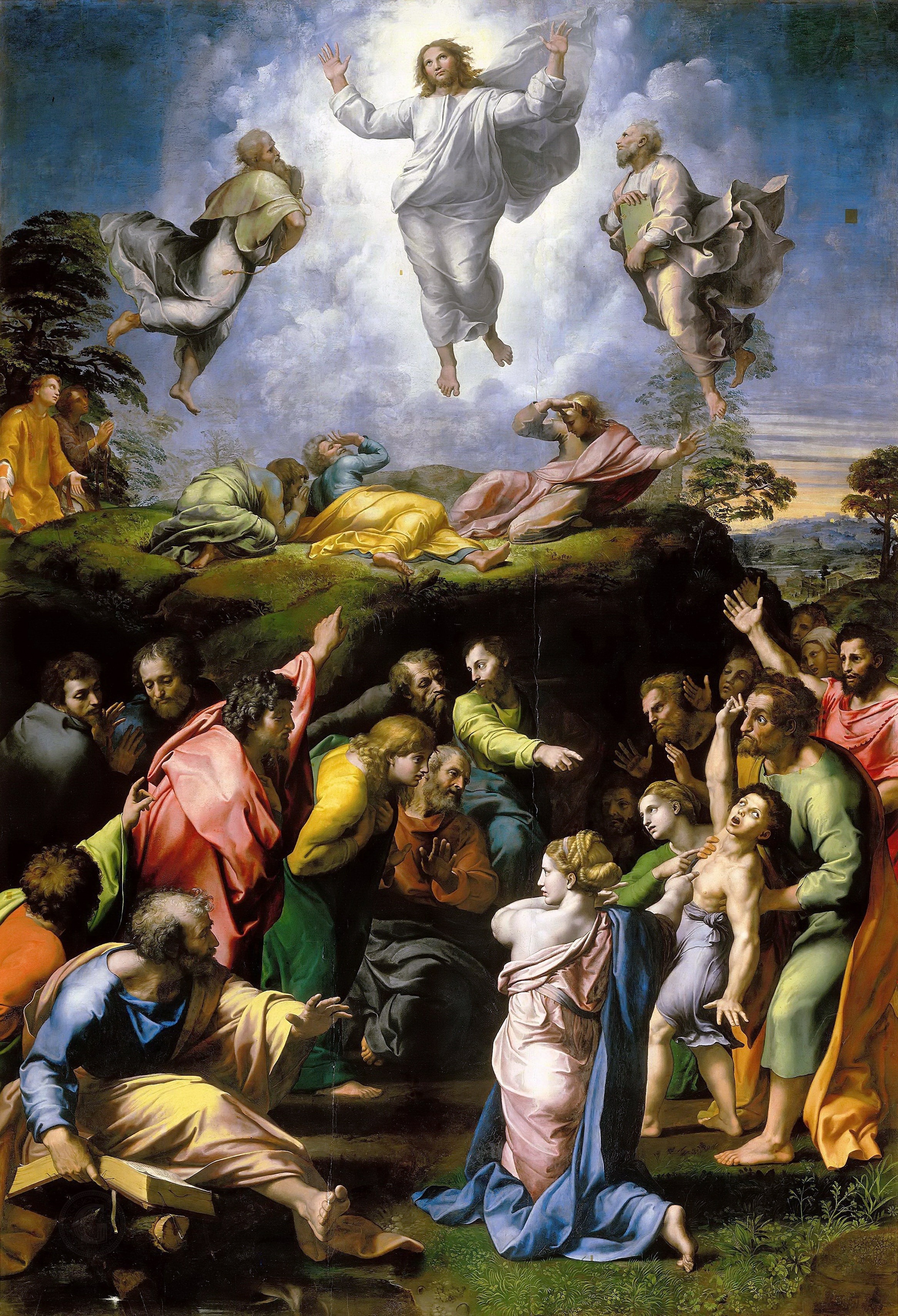 A3 Art Print titled Transfiguration of Christ by Raphael for room decor