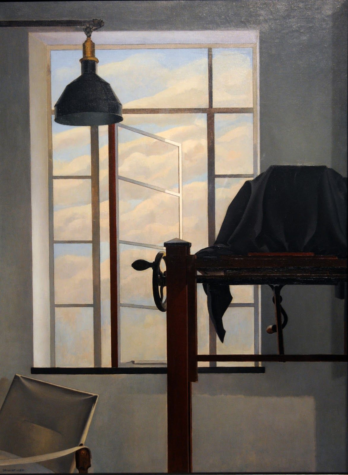 A3 Art Print titled View of New York by Charles Sheeler for room decor