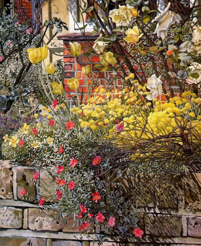 A3 Art Print titled Flowers by Stanley Spencer for room decor