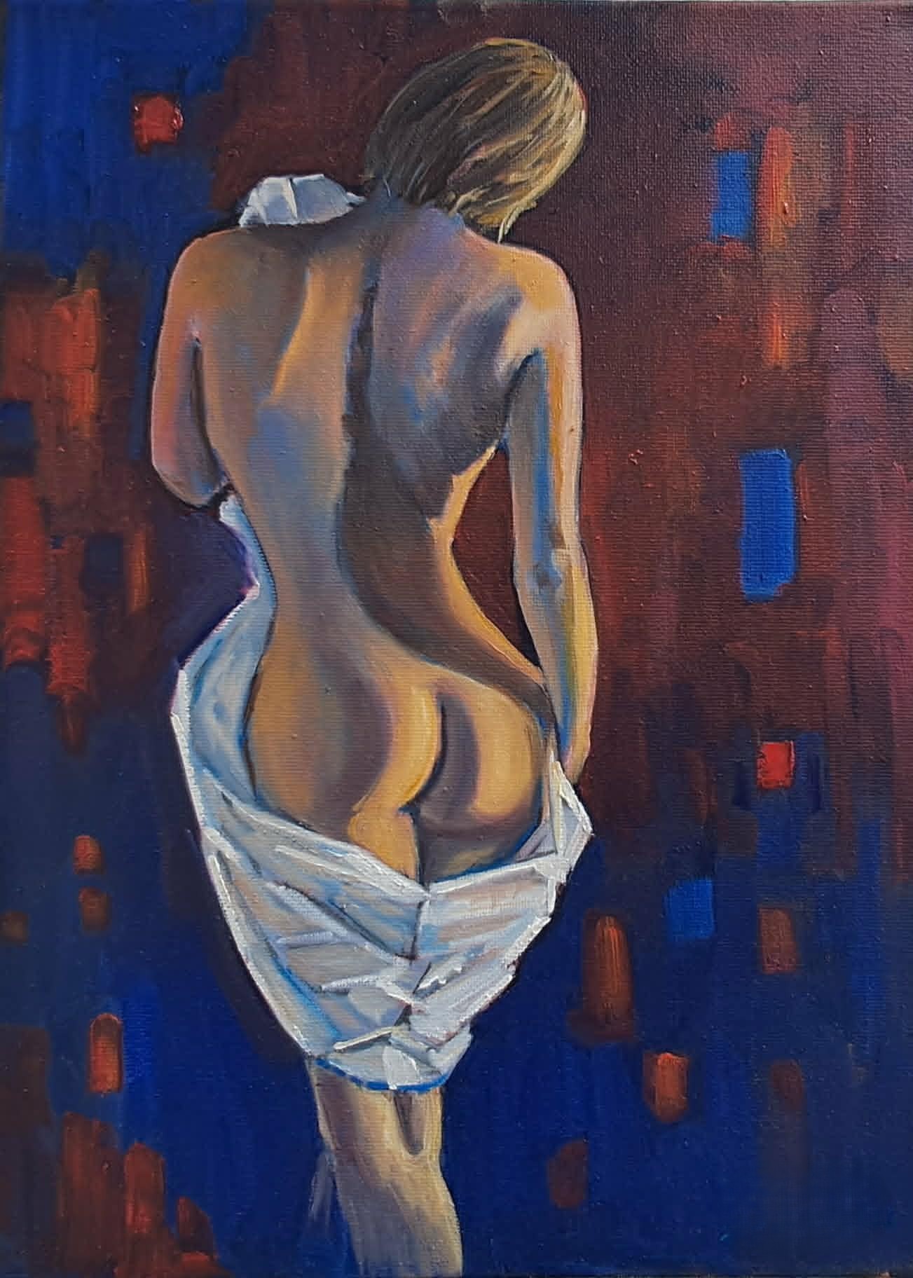 Original Painting titled Her by F.K.