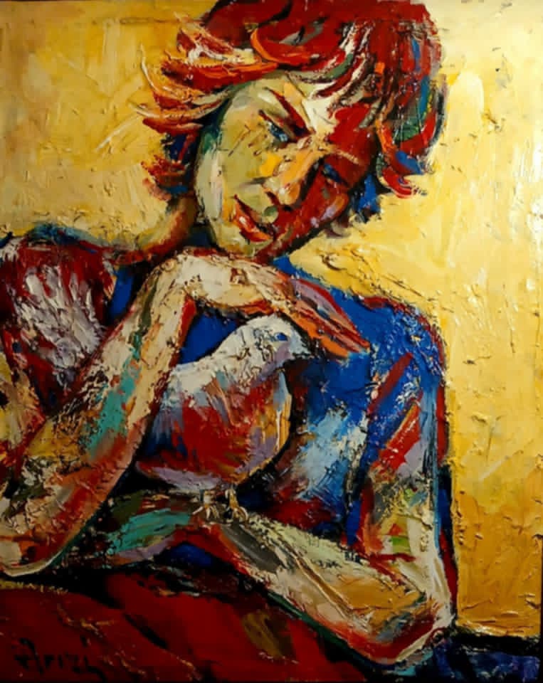 Original Painting titled Synthesis of Peace by B.A.