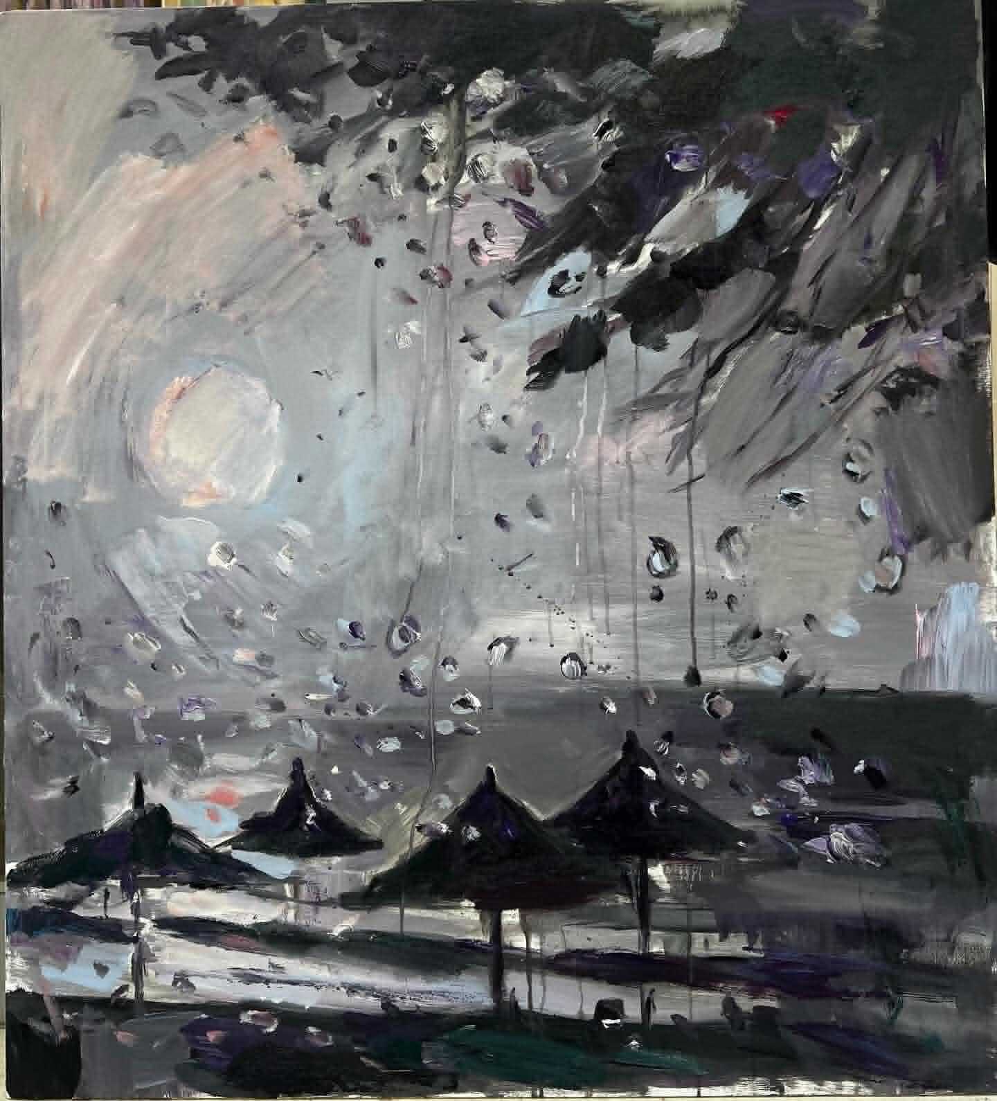 Original Painting titled Without Noise by R.R.