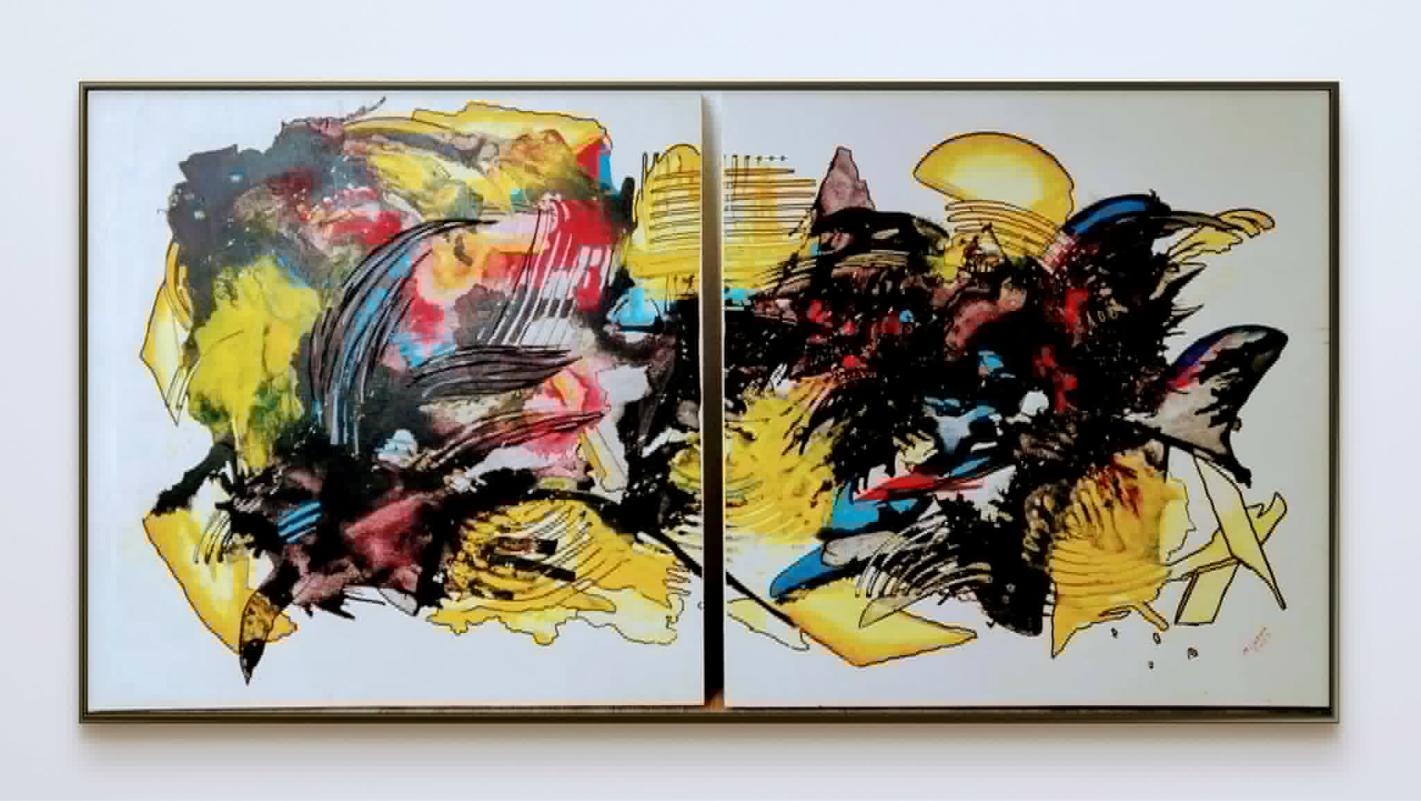Original Painting titled The pianist by M.L.