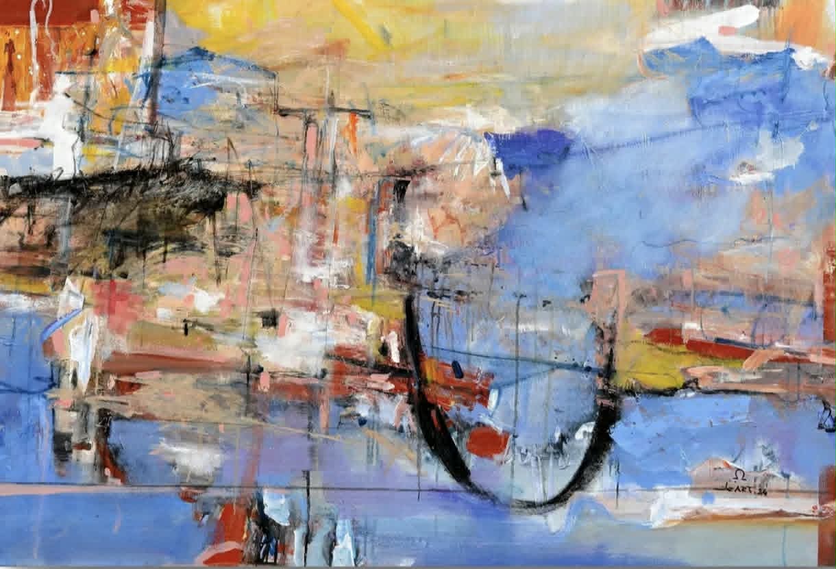 Original Painting titled Divine Sigh 1 by L.H.