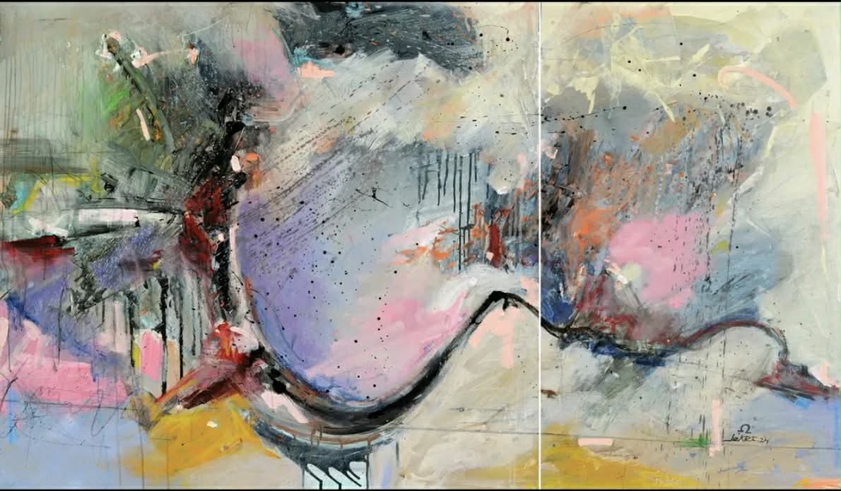 Original Painting titled Divine Sigh 2 by L.H.