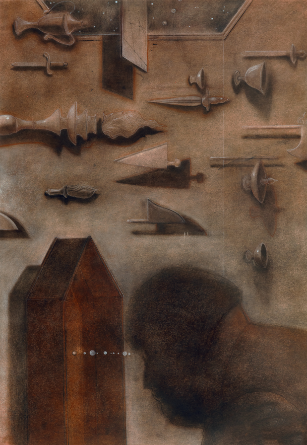 Original Painting titled A little light by G.L.