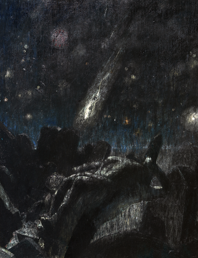 Original Painting titled Apocryphal Resurrection by G.L.