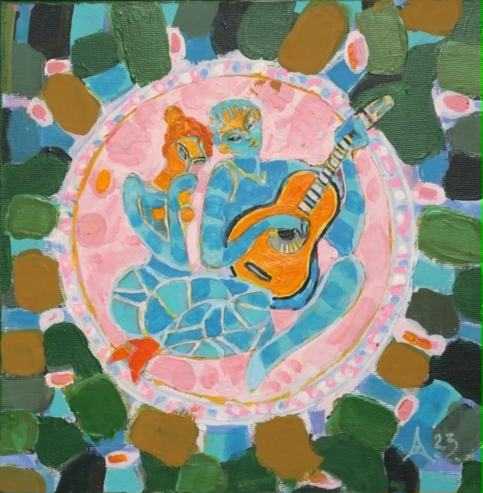 Original Painting titled Seredita by A.S.