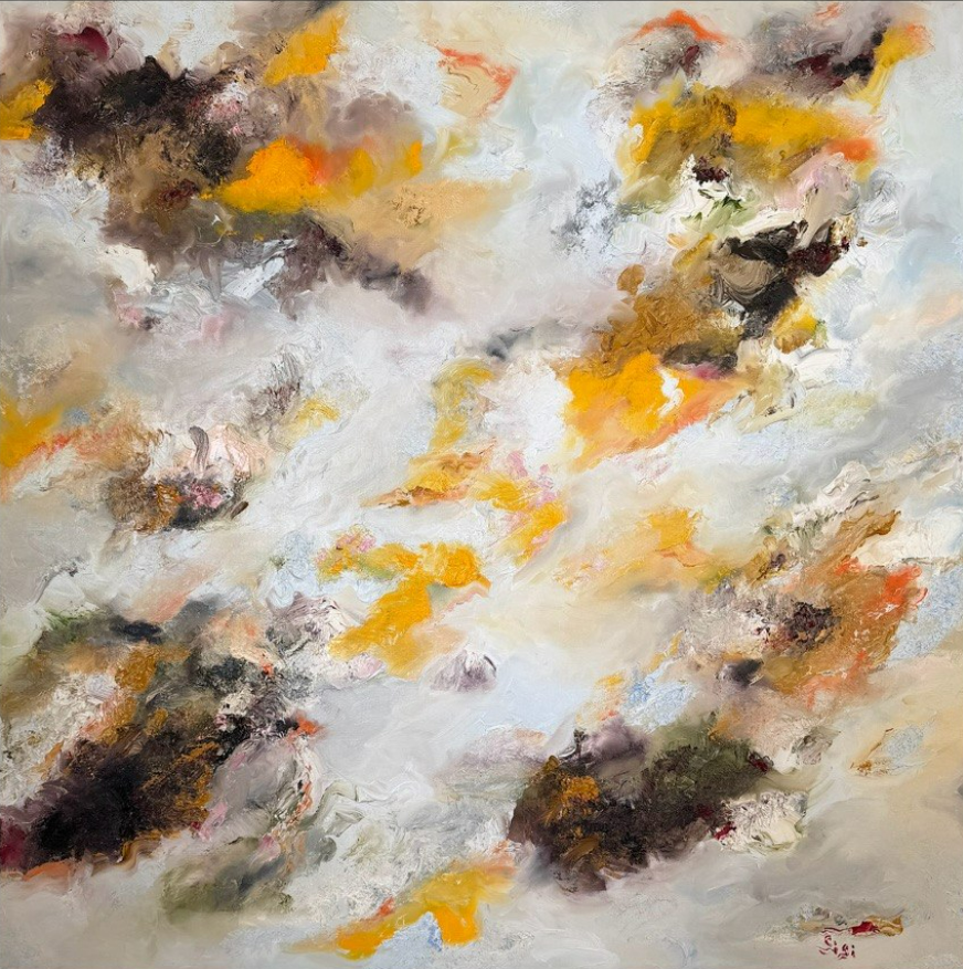 Original Painting titled 7 by Sisi