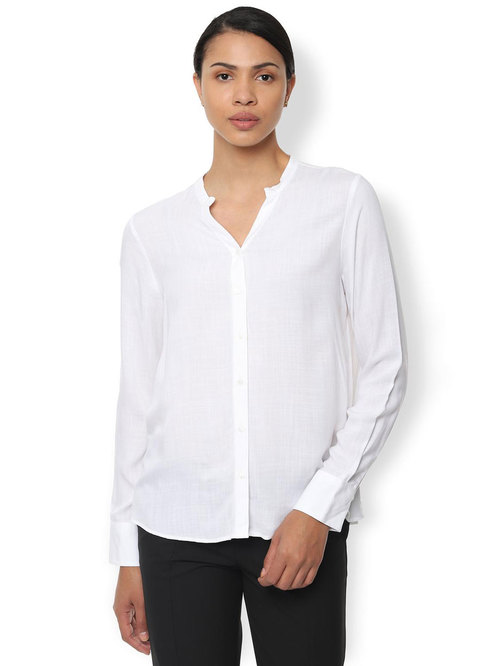 Van Heusen White Regular Fit Shirt Price in India