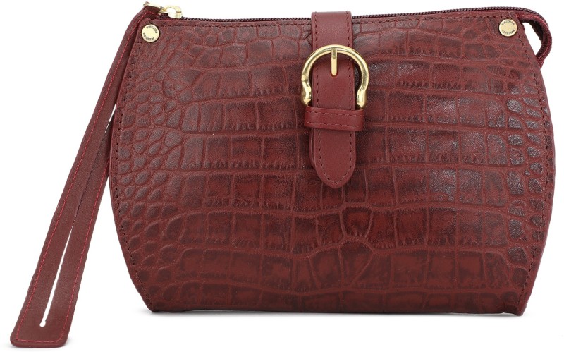 Casual Maroon  Clutch Price in India