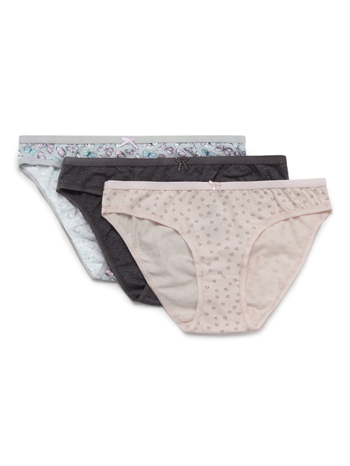 Wunderlove by Westside Grey Bikini Briefs Pack of Three Price in India