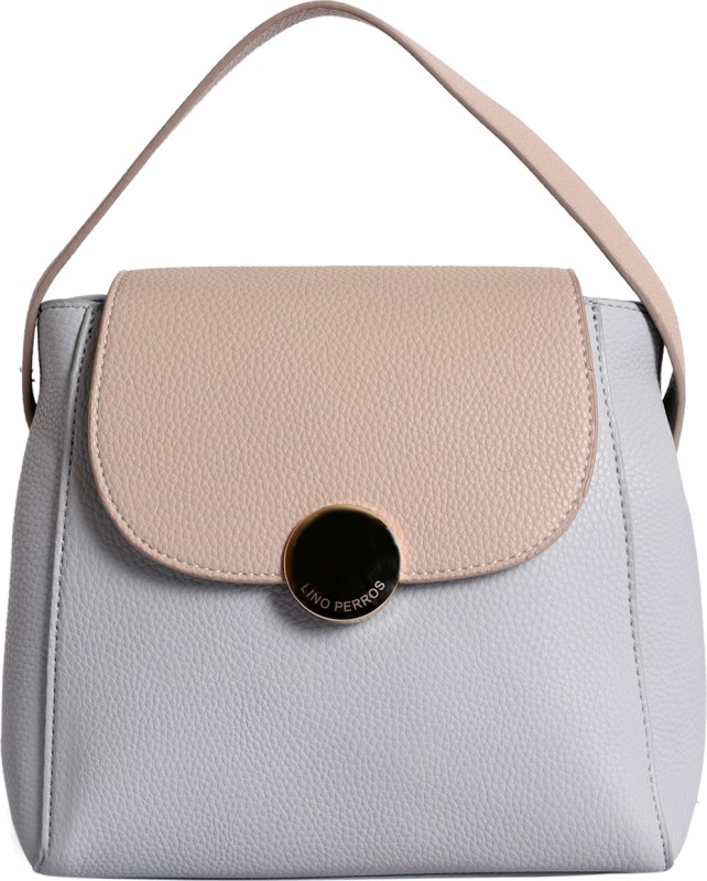 Women Grey, Beige Shoulder Bag Price in India